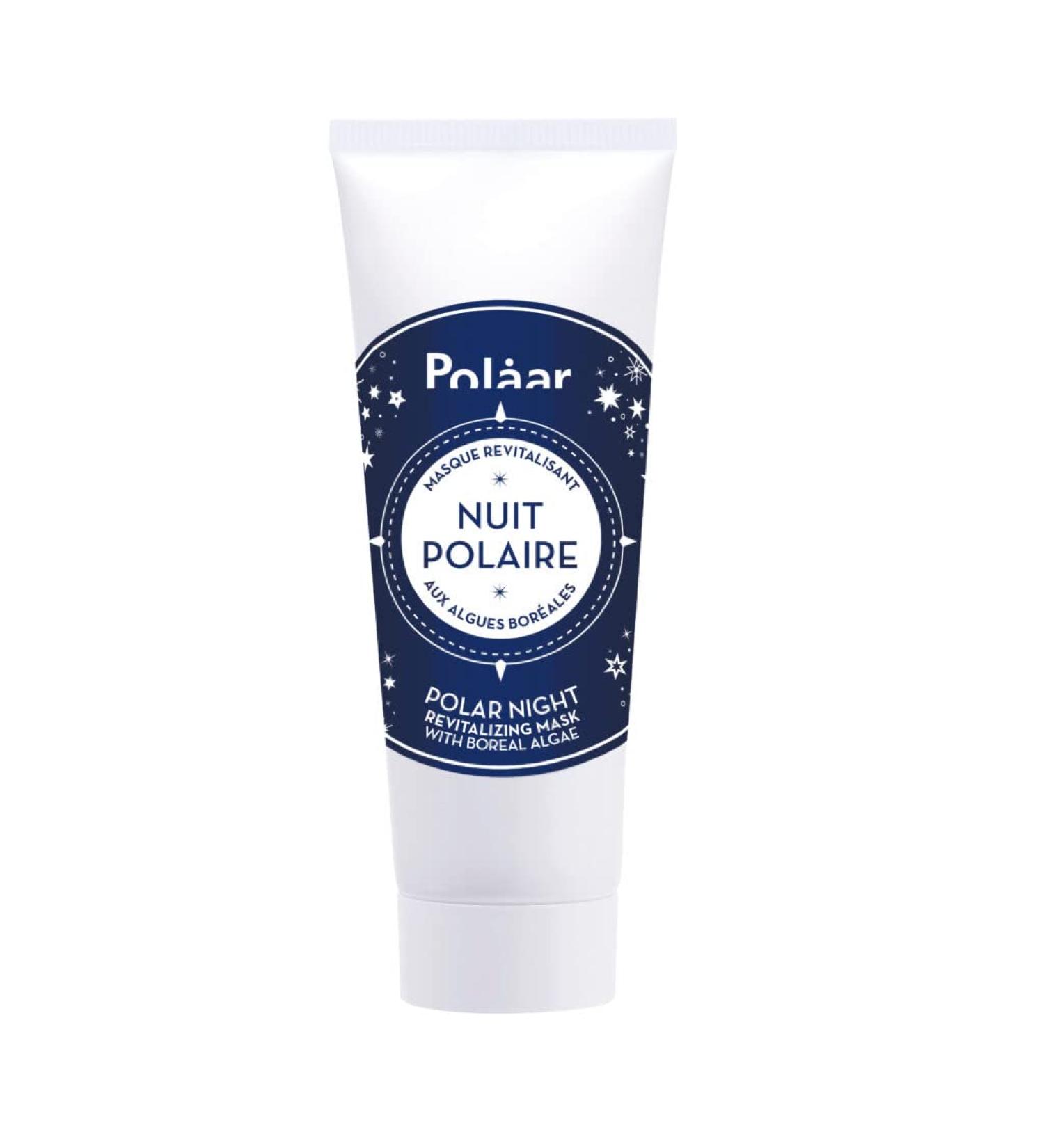 Polaar Revitalizing Polar Night Mask with Boreal Algae - 50ml | Anti-Aging Sleeping Cream | Natural Regenerating Night Care for Moisture & Beauty - Buy Online on GoSupps.com