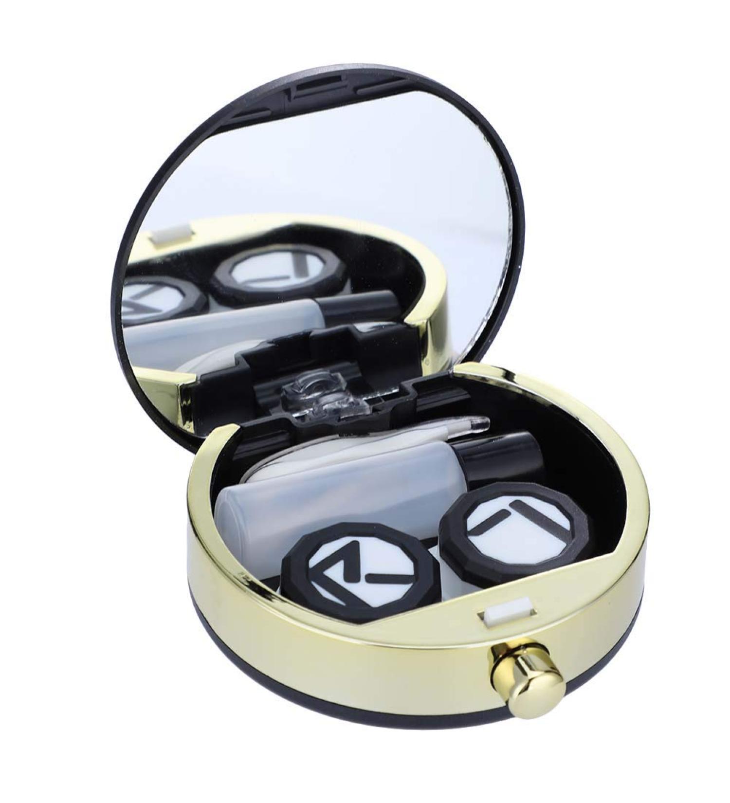 Buy Agate Mini Contact Lens Holder | Cute & Colorful Eye Care Container Set for Travel - Buy Online on GoSupps.com