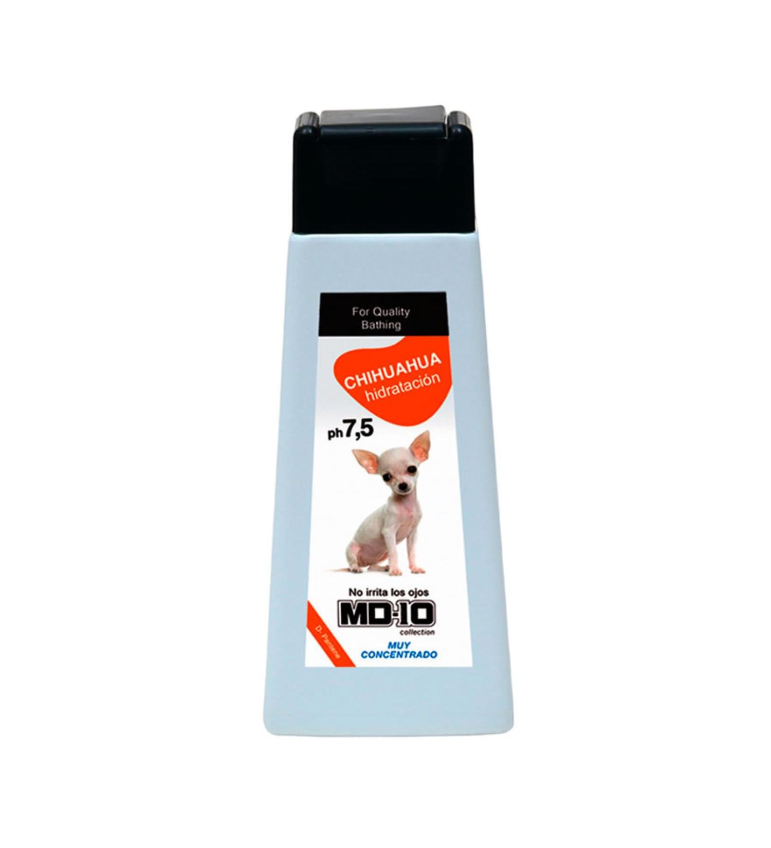 Shampoo for Chihuahua - Moisturizing and Dermoprotective Shampoo for Dogs with Vitamin D-Panthenol - Softens and Prevents Hair Loss - 300 ML - MD-10 COLLECTION - Buy Online on GoSupps.com