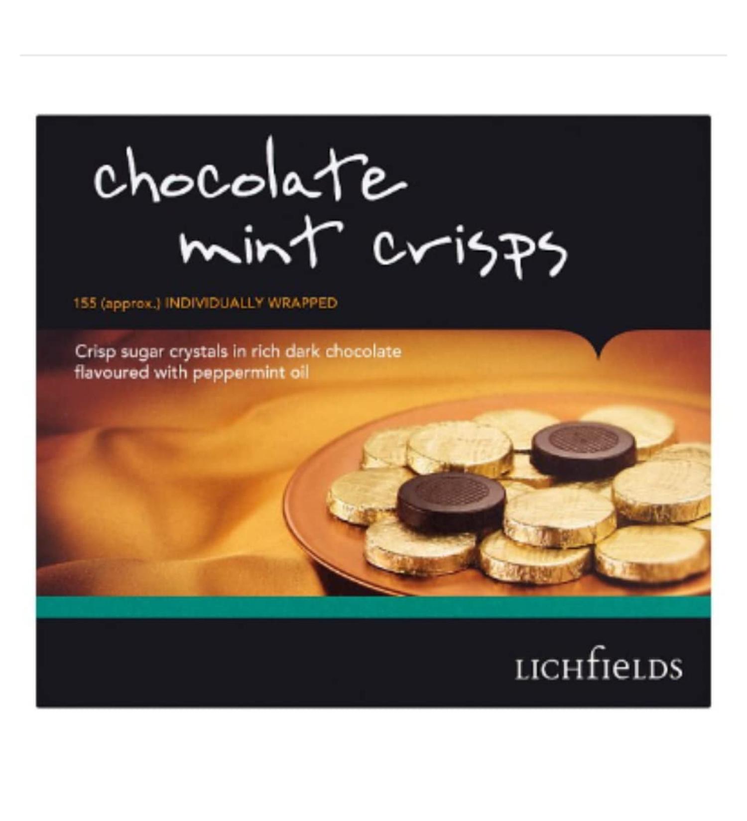 Lichfields Chocolate Mint Crisps 1kg