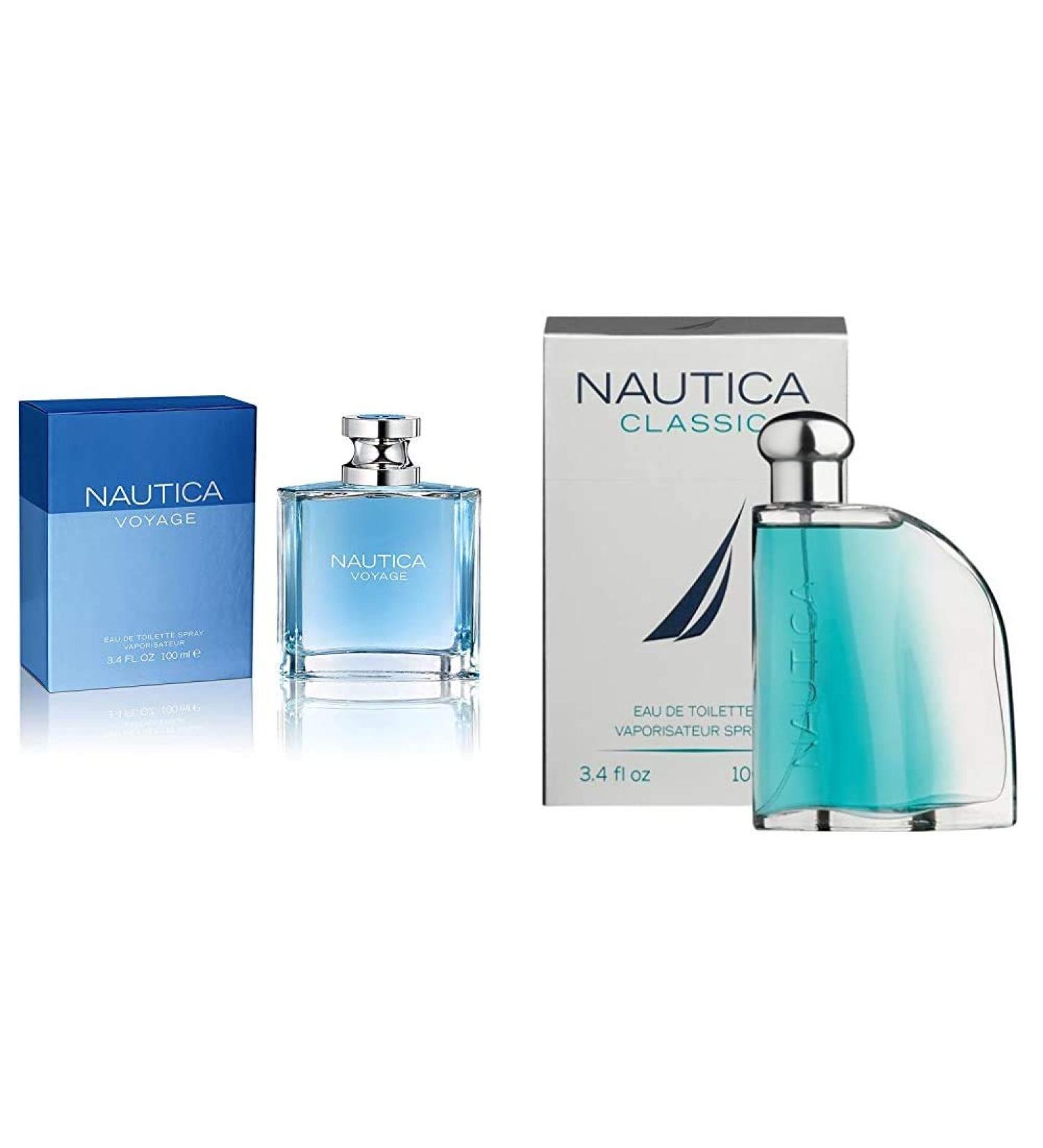 Nautica Voyage By Nautica For Men. Eau De Toilette Spray 3.4 Fl Oz and Nautica Classic for Men by Nautica 3.4 oz 100ml EDT Spray - Buy Online on GoSupps.com