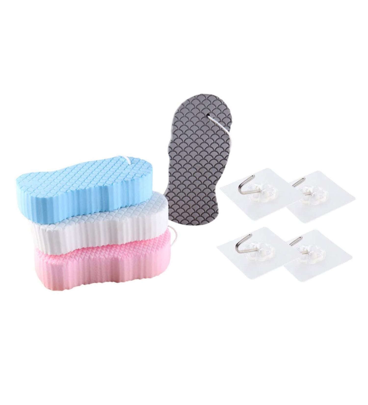 Kids Bath Sponge Set - Gentle Body Scrub for Children - Bathing Supplies for Spa-like Experience - FOMIYES - Buy Online on GoSupps.com