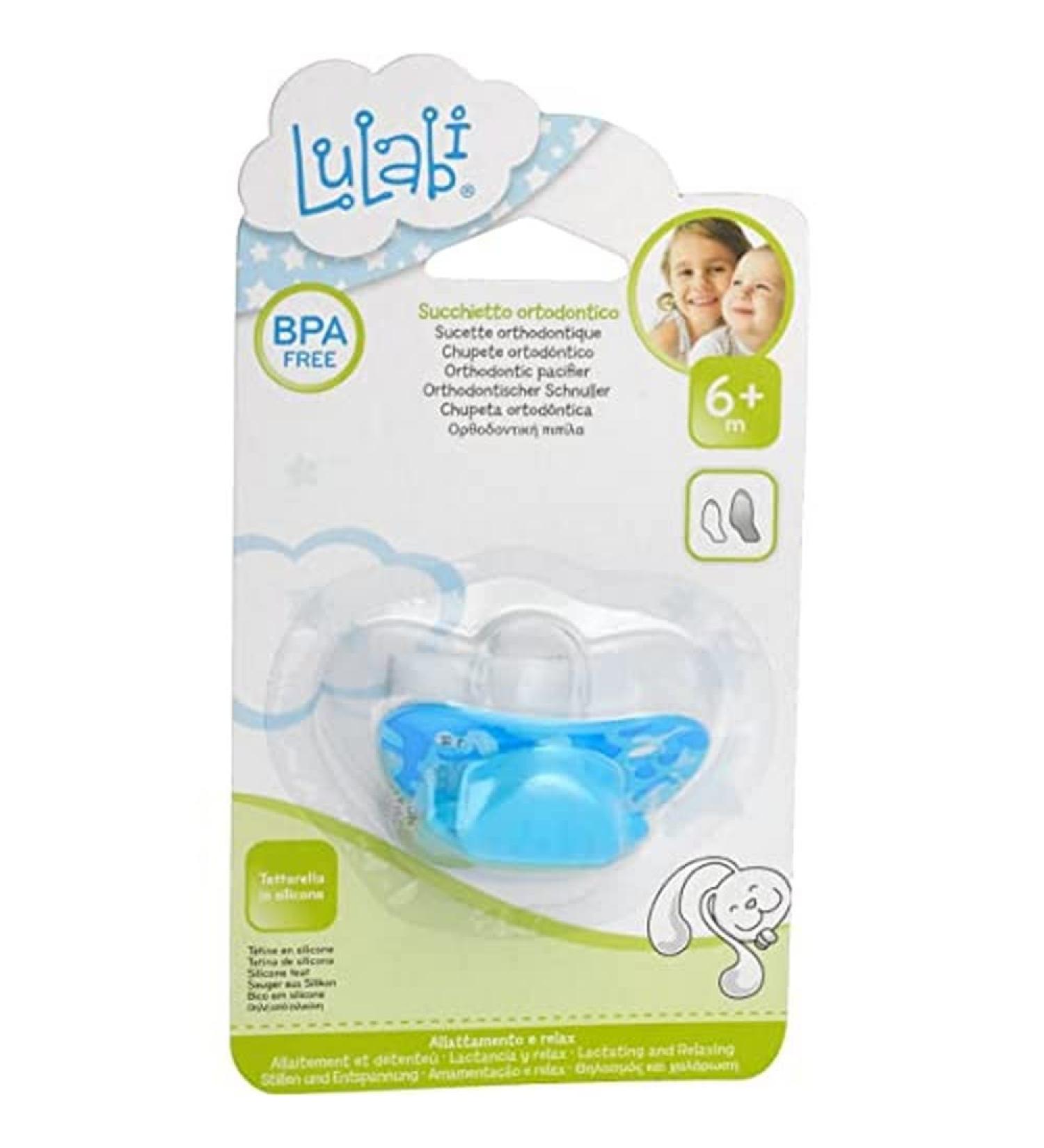 LULABI Set 12 Orthodontic Silicone Pacifiers 6M Baby Accessories