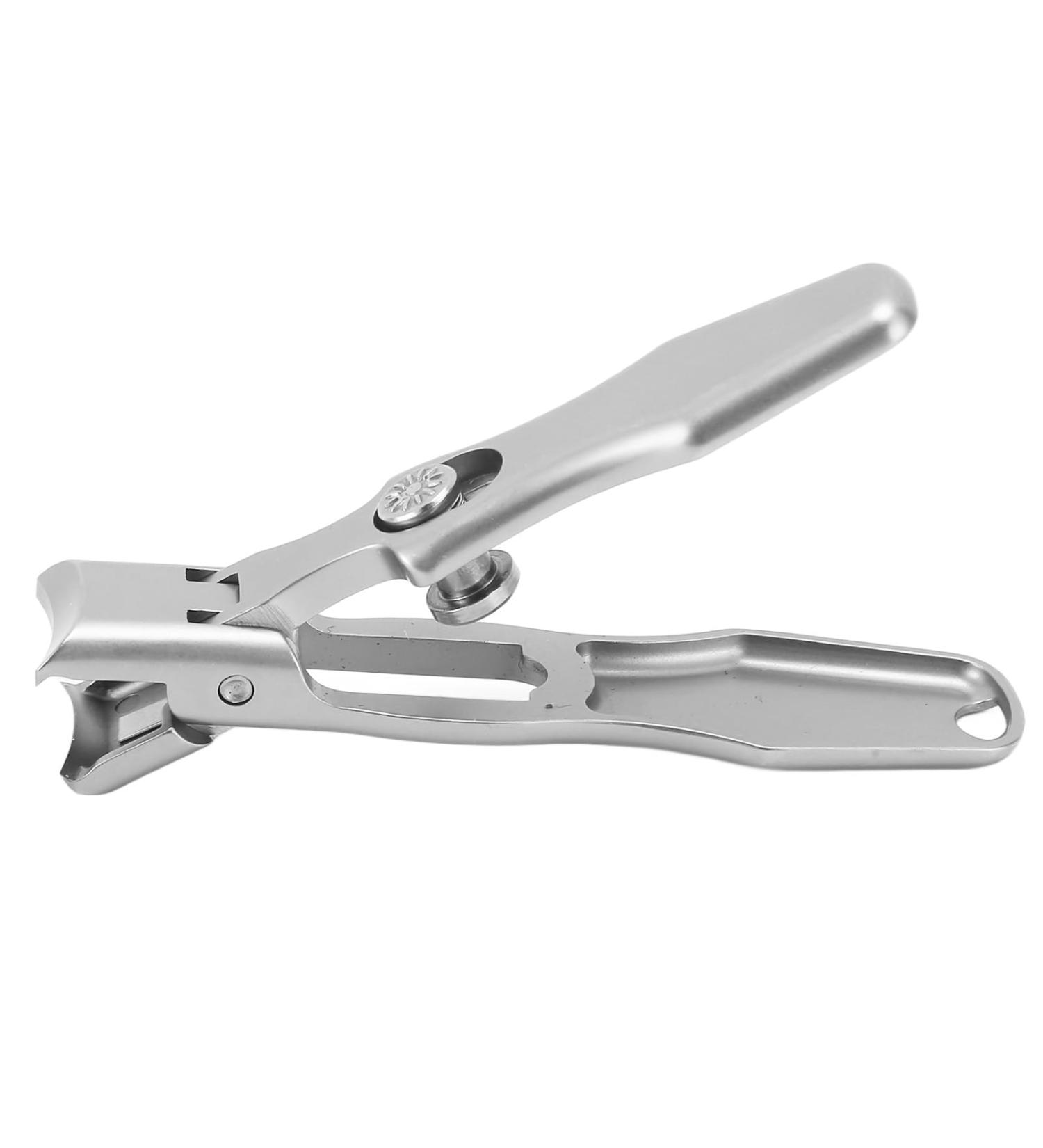 Stainless Steel Nail Clipper Wide Jar Openning Fingernail Toenail Clipper for Thick Nails 16mm - Buy Online on GoSupps.com