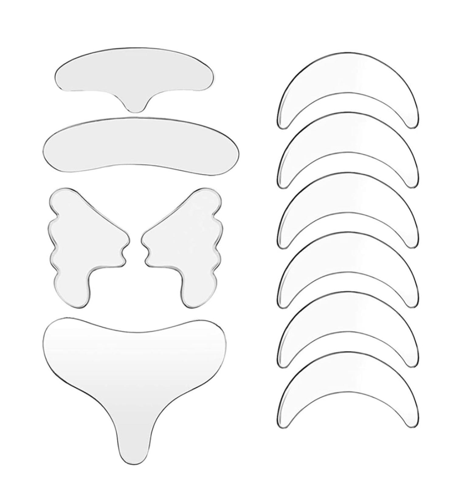 Bellezamisc Patchs patch against wrinkles pegs of silicone chest peats of wrinkles wrinkles from the face for the face for the face 11 pieces - Buy Online on GoSupps.com