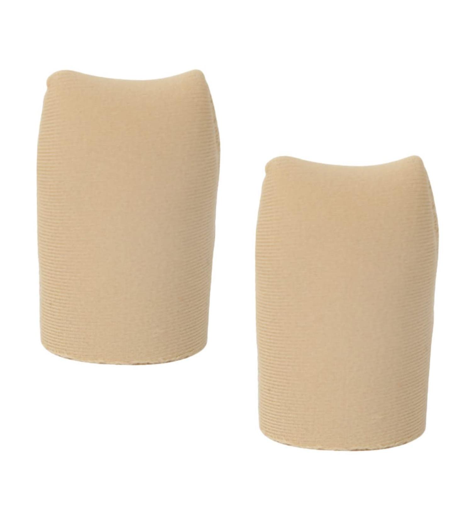 HEALEEP Silicone Toe Protectors - Breathable Toe Sleeves for Toe Care - 2pcs, 2.7x4cm - Buy Online on GoSupps.com