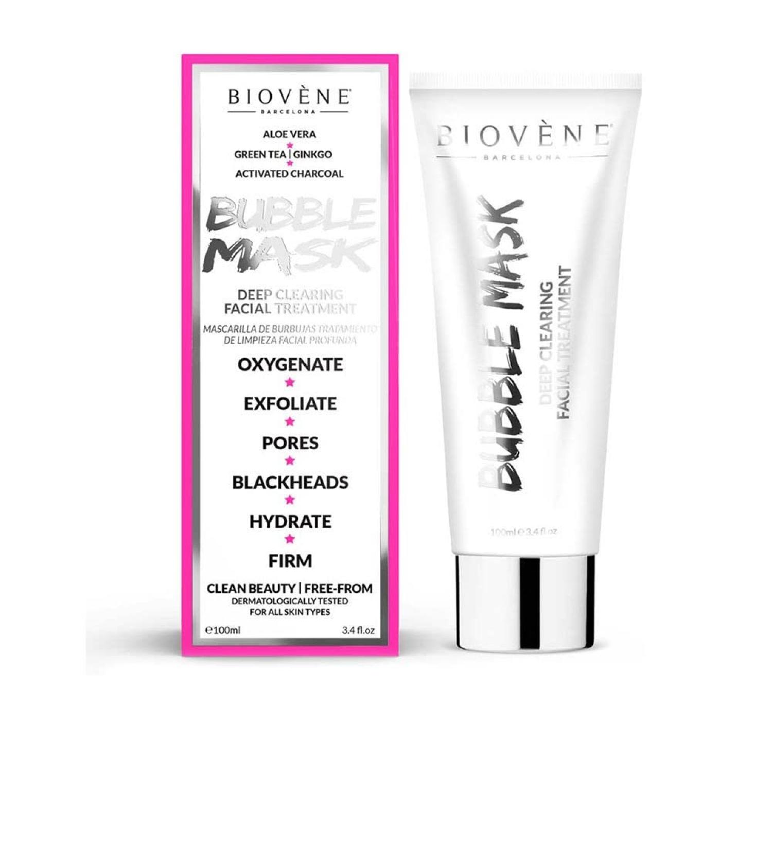 BIOVENE Bubble Mask Deep Clearing Facial Treatment 100 Ml Huidverzorgingsproduct