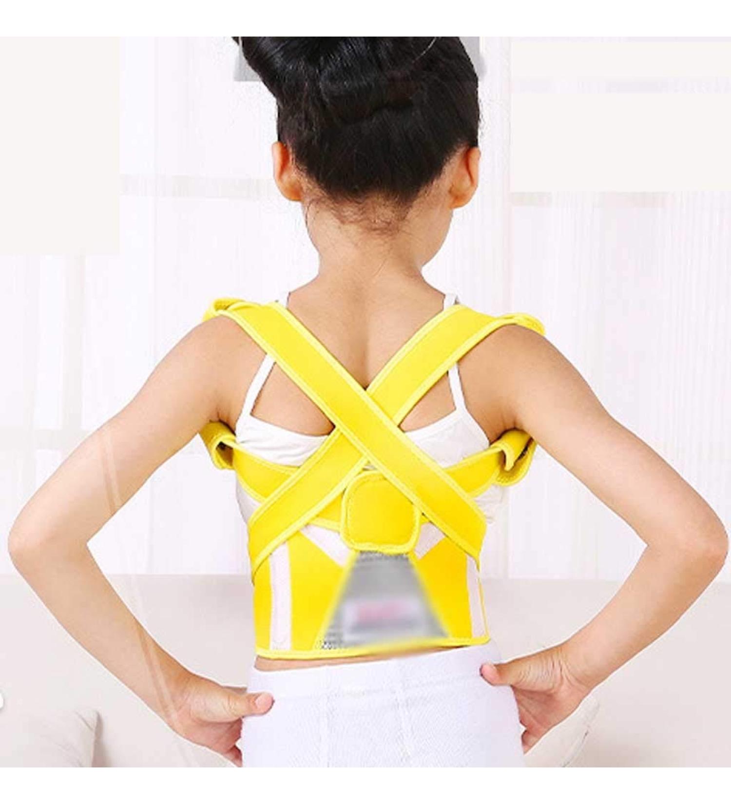 DFHBFG Adjustable Children Posture Corrector - Kids Orthopedic Back Support Belt & Lumbar Brace for Spine Health - Buy Online on GoSupps.com