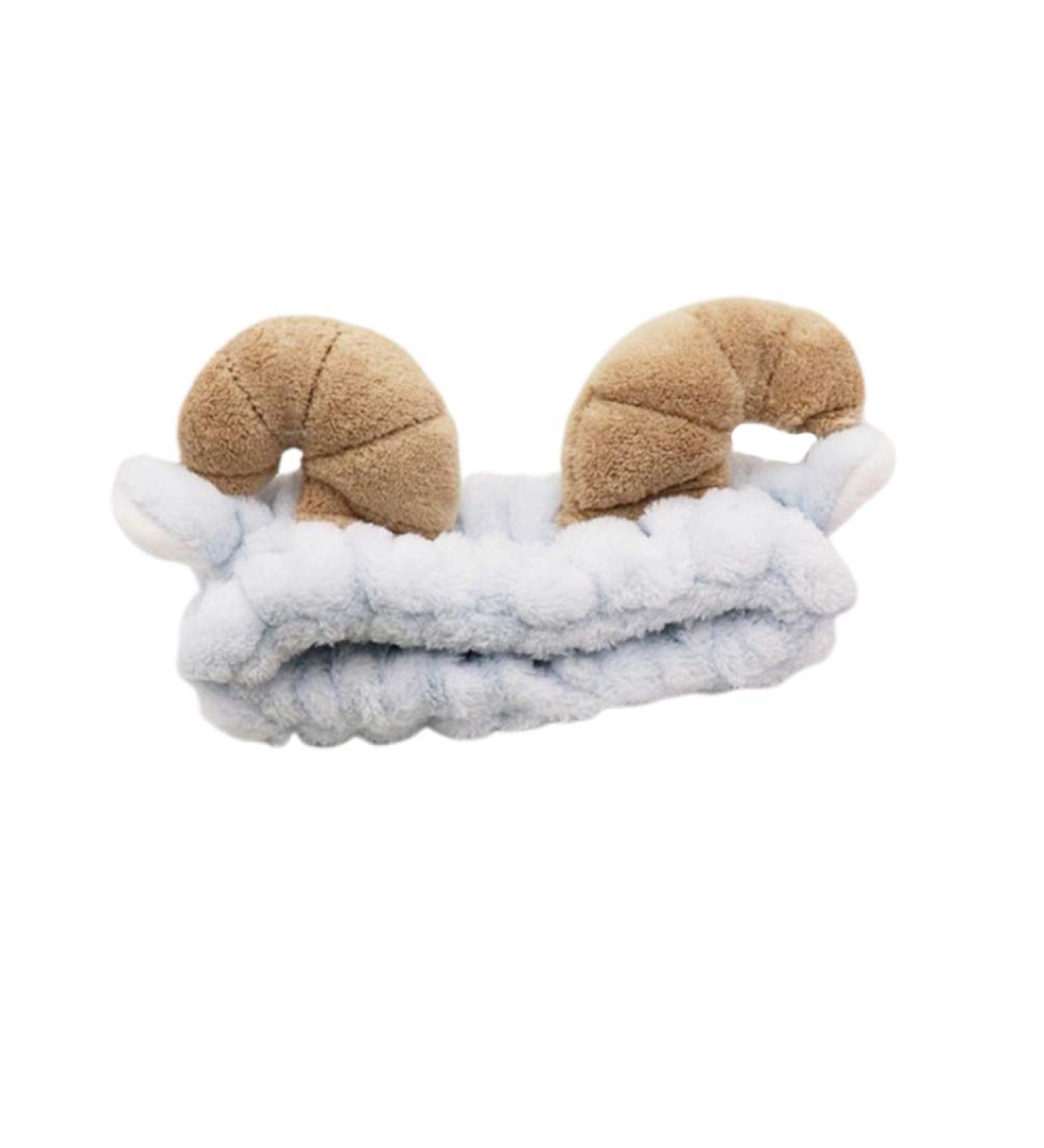 Toyvian Horn Headband - Elastic Hair Band for Makeup & Shower | Light Blue Hair Tie - Buy Online on GoSupps.com