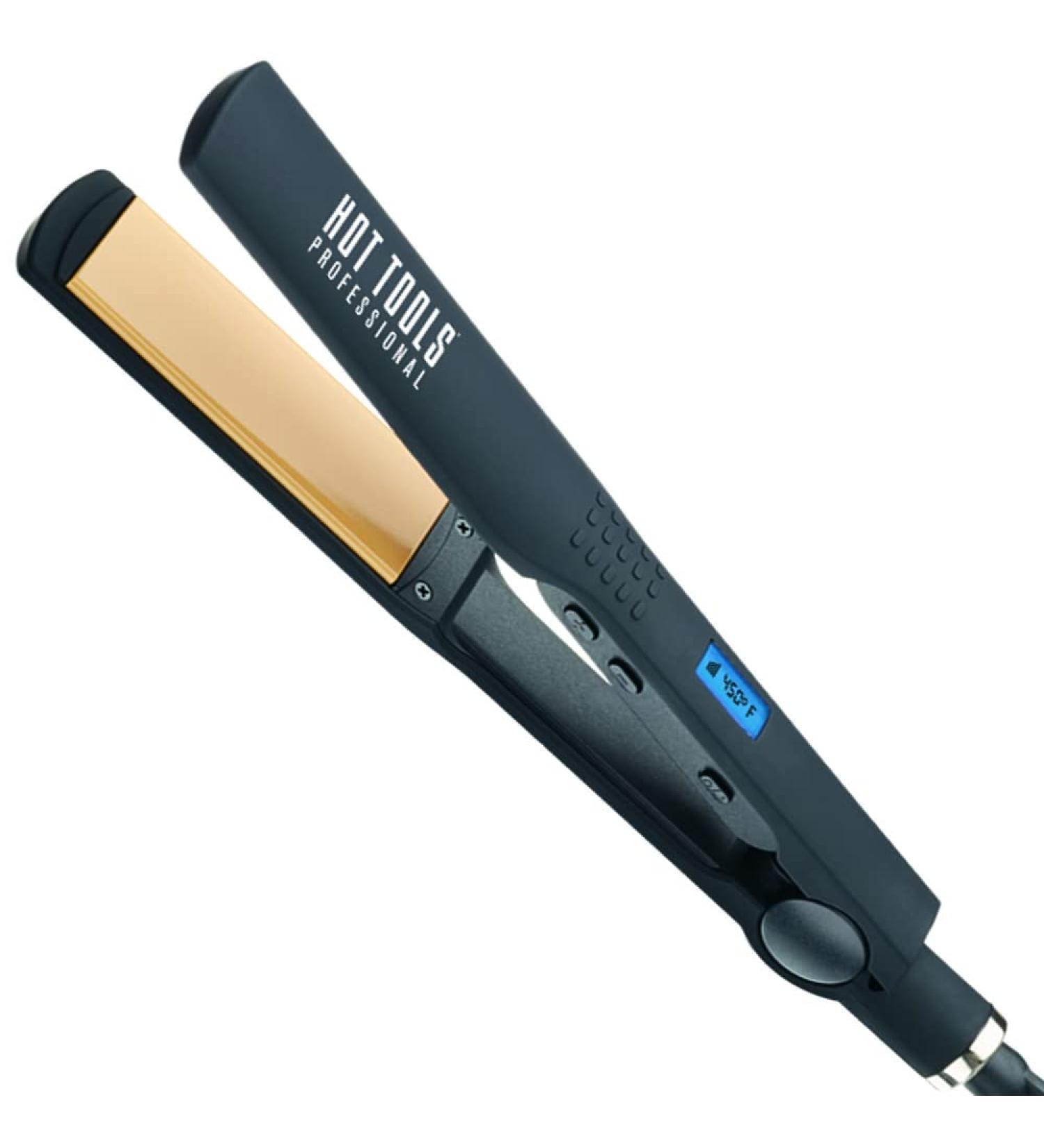 Hot Tools Pro Artist Nano Ceramic Flat Iron - Wide Plate (1-1/4 in) - Buy Online on GoSupps.com