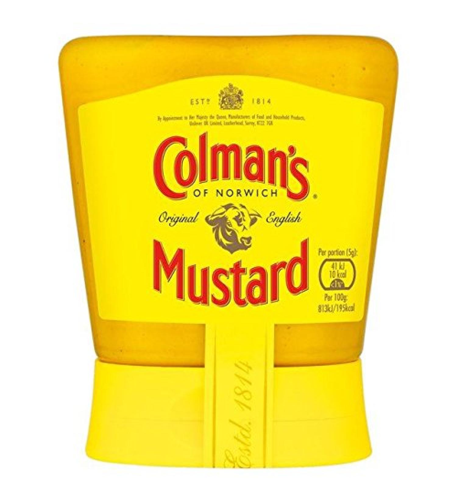 Colman's Original English Squeezy Mustard - 150g
