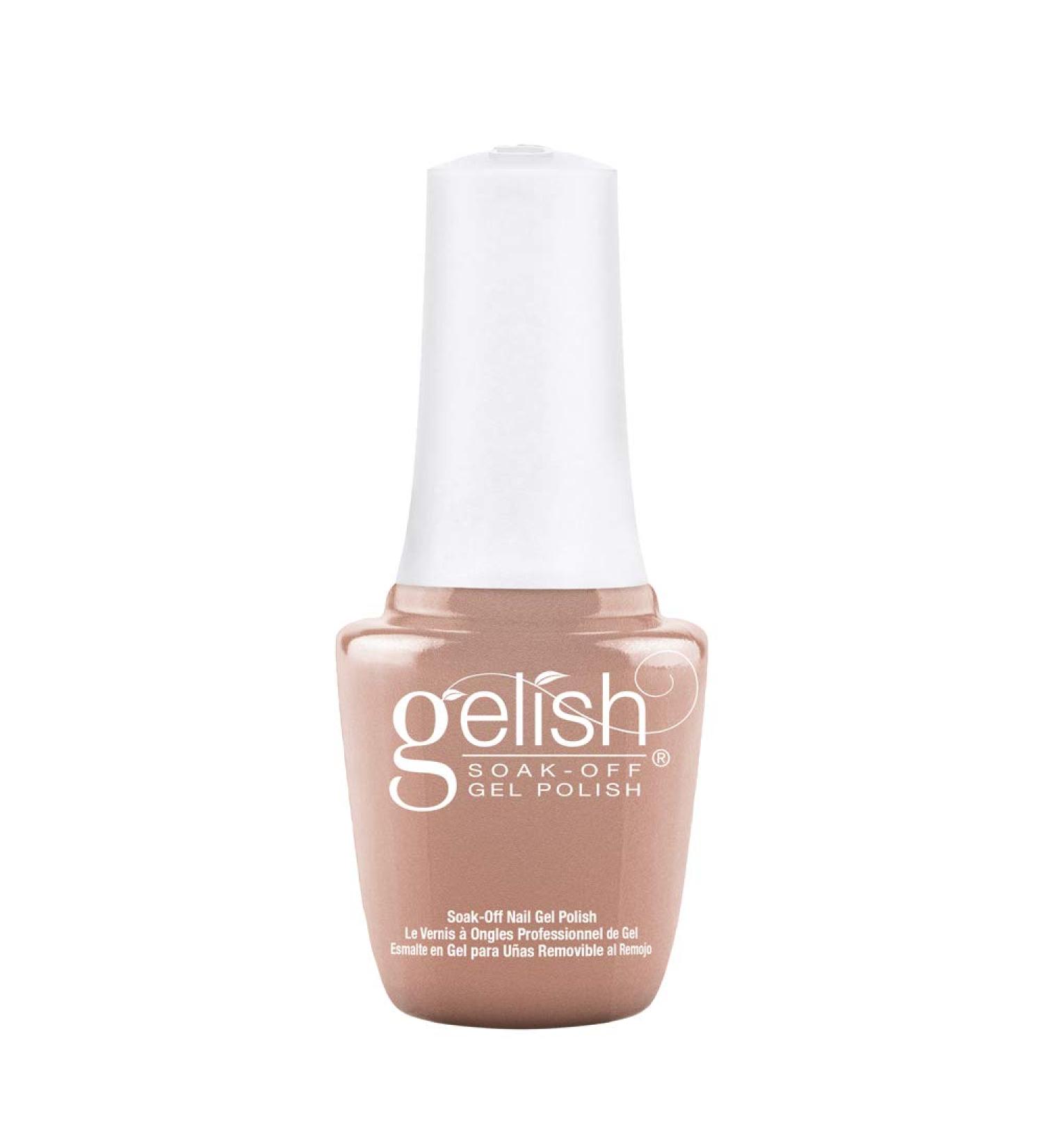 Gelish MINI Taupe Model Soak-Off Gel Polish 0.3 oz - Long Lasting Taupe & Beige Nail Color - Buy Online on GoSupps.com