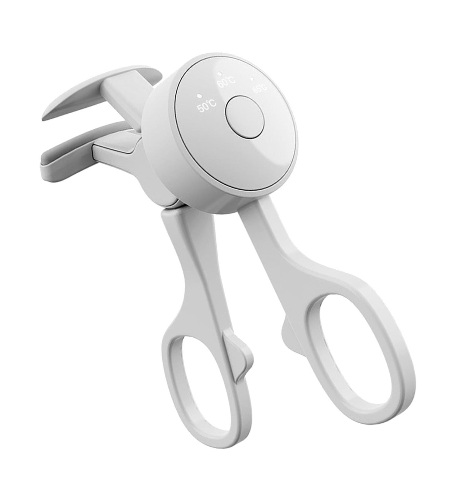 Eyelash Curler - Electric Lash Curler Eyelash Curler Strong Contoured Lifting Creates Long Lasting Eye-Opening | Eyelash Curler Fast Heating with USB Rechargeable Voluminous Lashes Includes Addit White - Buy Online on GoSupps.com