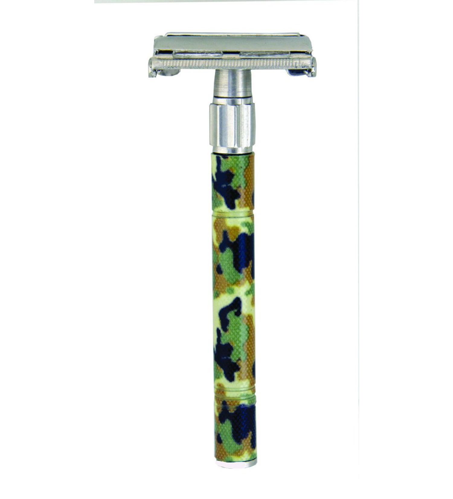 CS888 Retro One Classic Shaving Razor - Cami Pole Design 3.2 Oz | International Shipping Available - Buy Online on GoSupps.com