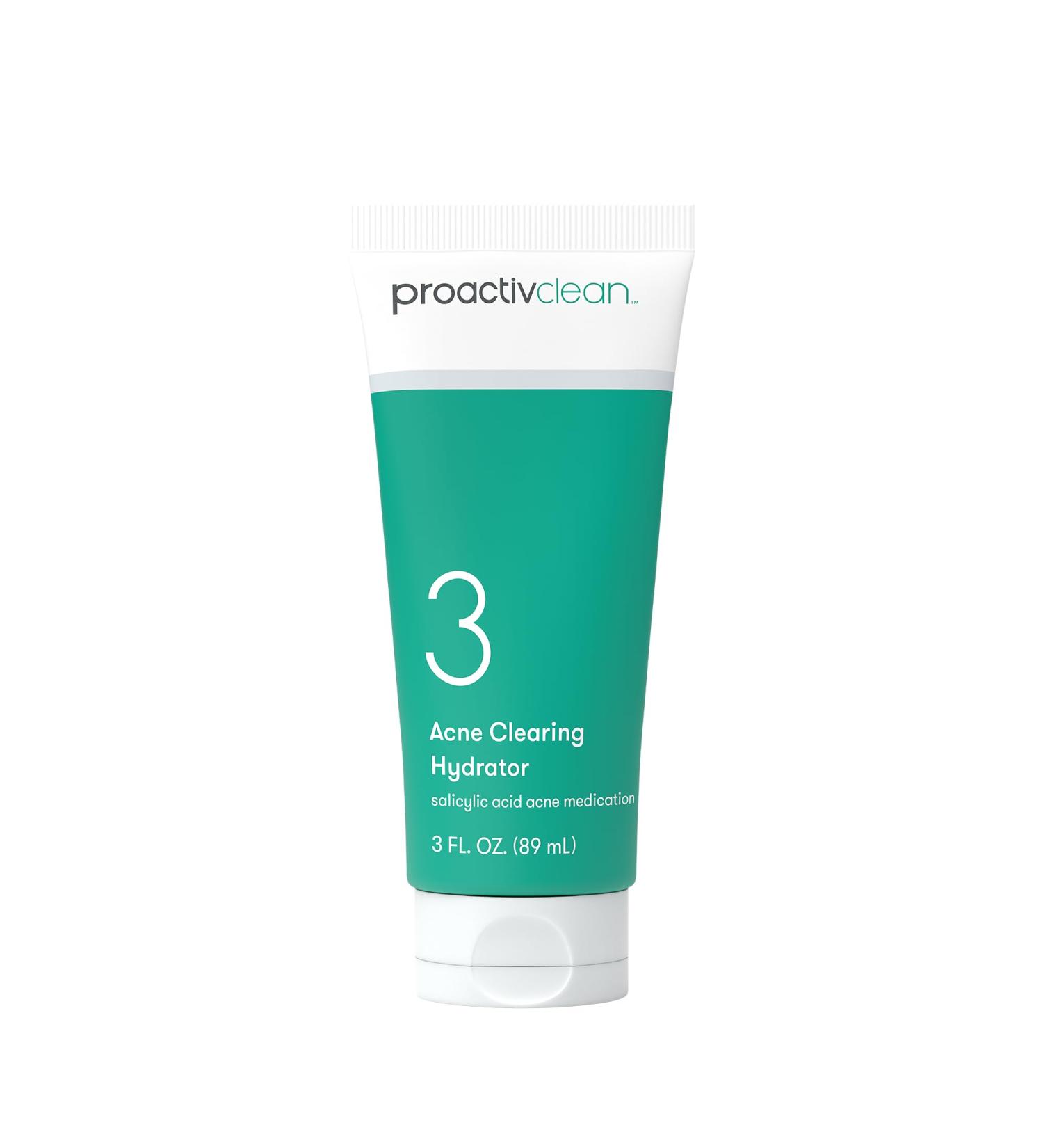 Proactiv Clean Acne Clearing Hydrator - Gentle Daily Moisturizer with Salicylic Acid for All Skin Types - 3oz Acne Treatment Lotion with Hyaluronic Acid & Vitamin E - Buy Online on GoSupps.com