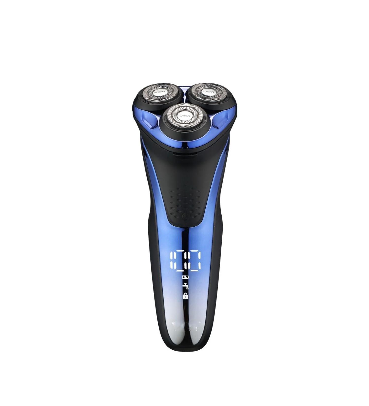Professional Head Shaver for Men - Waterproof 3D Rotary Electric Shaver & Beard Trimmer | Rechargeable & Boxed - Buy Online on GoSupps.com
