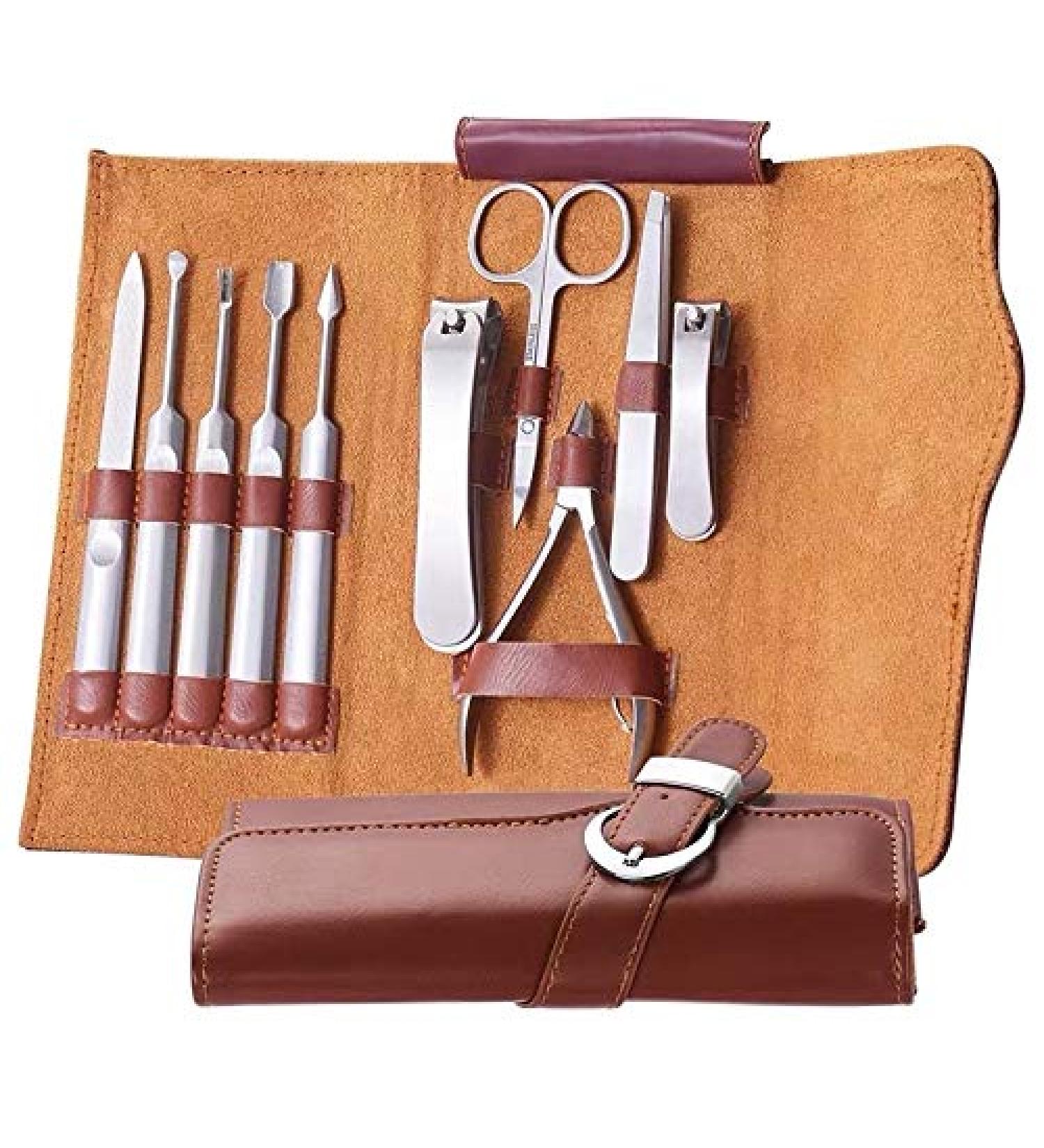 Nail Clipper Set 16 Pieces Professional Stainless Steel Nail Nail Clippers Set Nail Manicure Pedicure Tools for Utility Nail Clipper Kit (Color : 10 Pieces Silver) - Buy Online on GoSupps.com