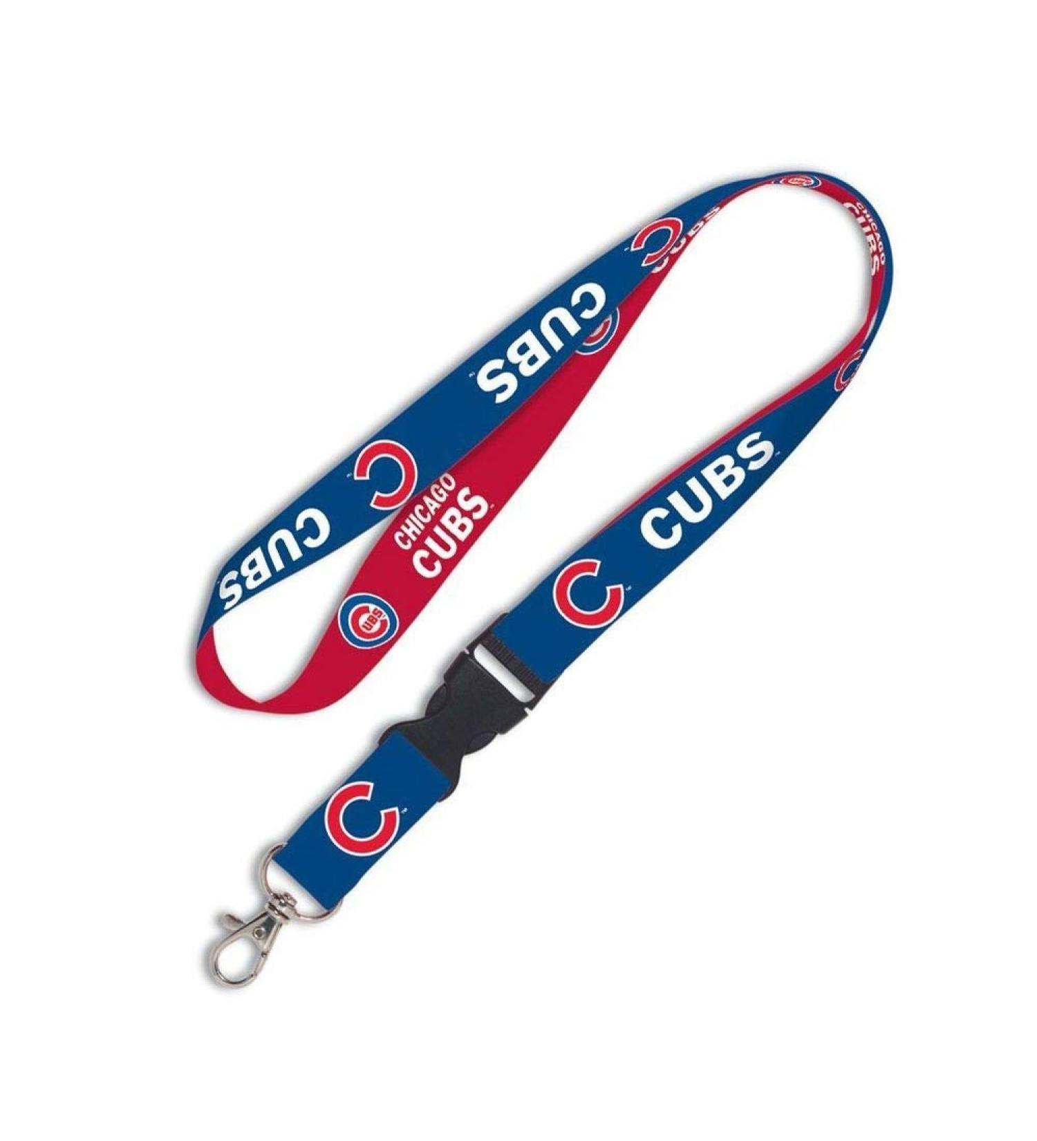 WinCraft MLB Lanyard with Detachable Buckle Chicago Cubs 3/4"