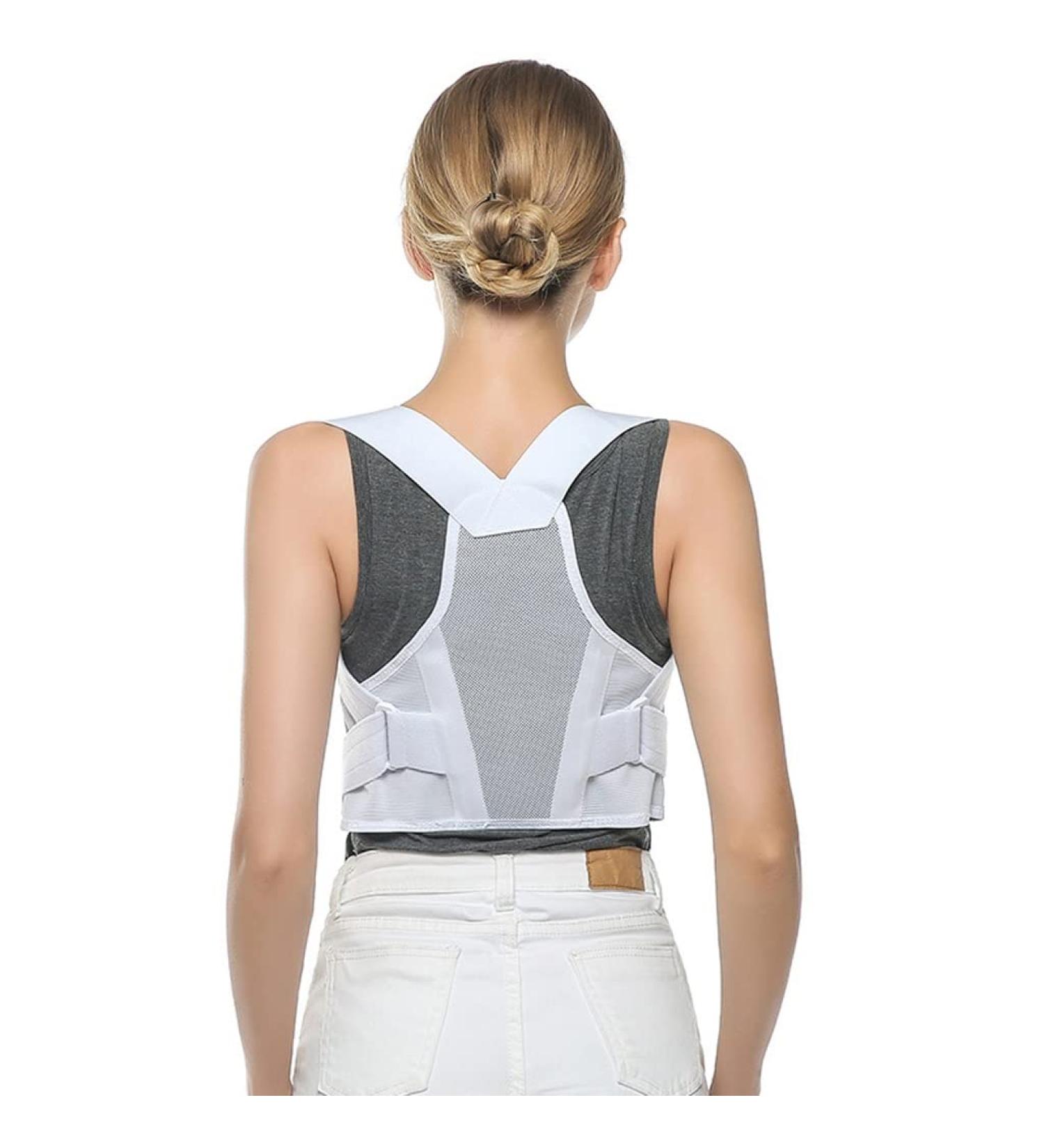 Buy Student Posture Belt for Adults - Anti-Hunchback Correction Breathable & Comfortable | Medium Size - Perfect for Men & Women - Buy Online on GoSupps.com