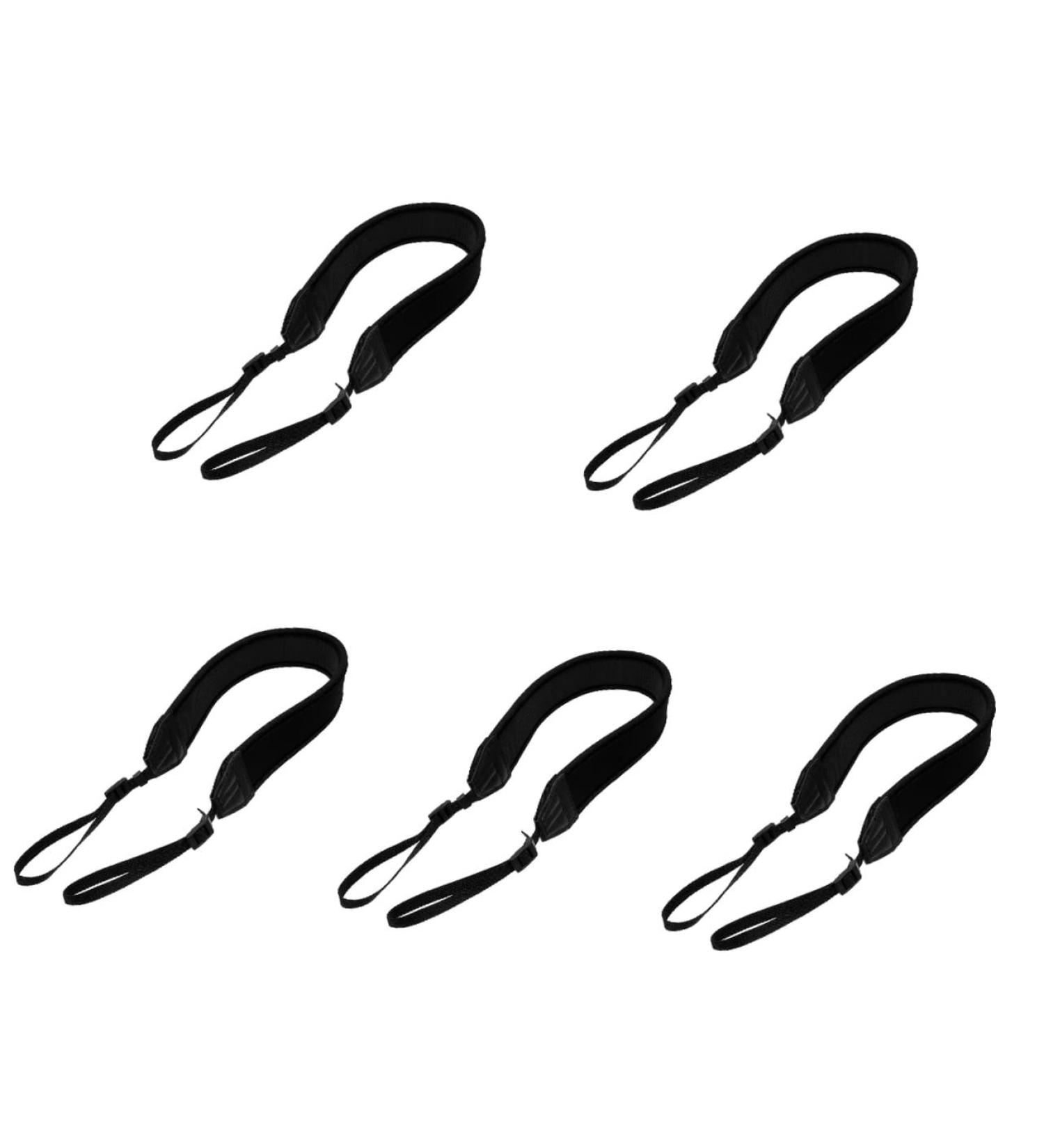 Milisten 2-Pack Camera Strap - Cushioned Fabric Adjustable Black (85x4.5cm) - Perfect for International Shipping - Buy Online on GoSupps.com