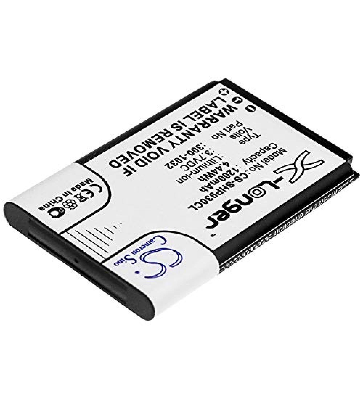 Replacement Battery for Shoretel IP930D - 1200mAh/3.7V Compatible with Part Numbers 10000058 300-1032 SH-10450 - International Shipping Available - Buy Online on GoSupps.com