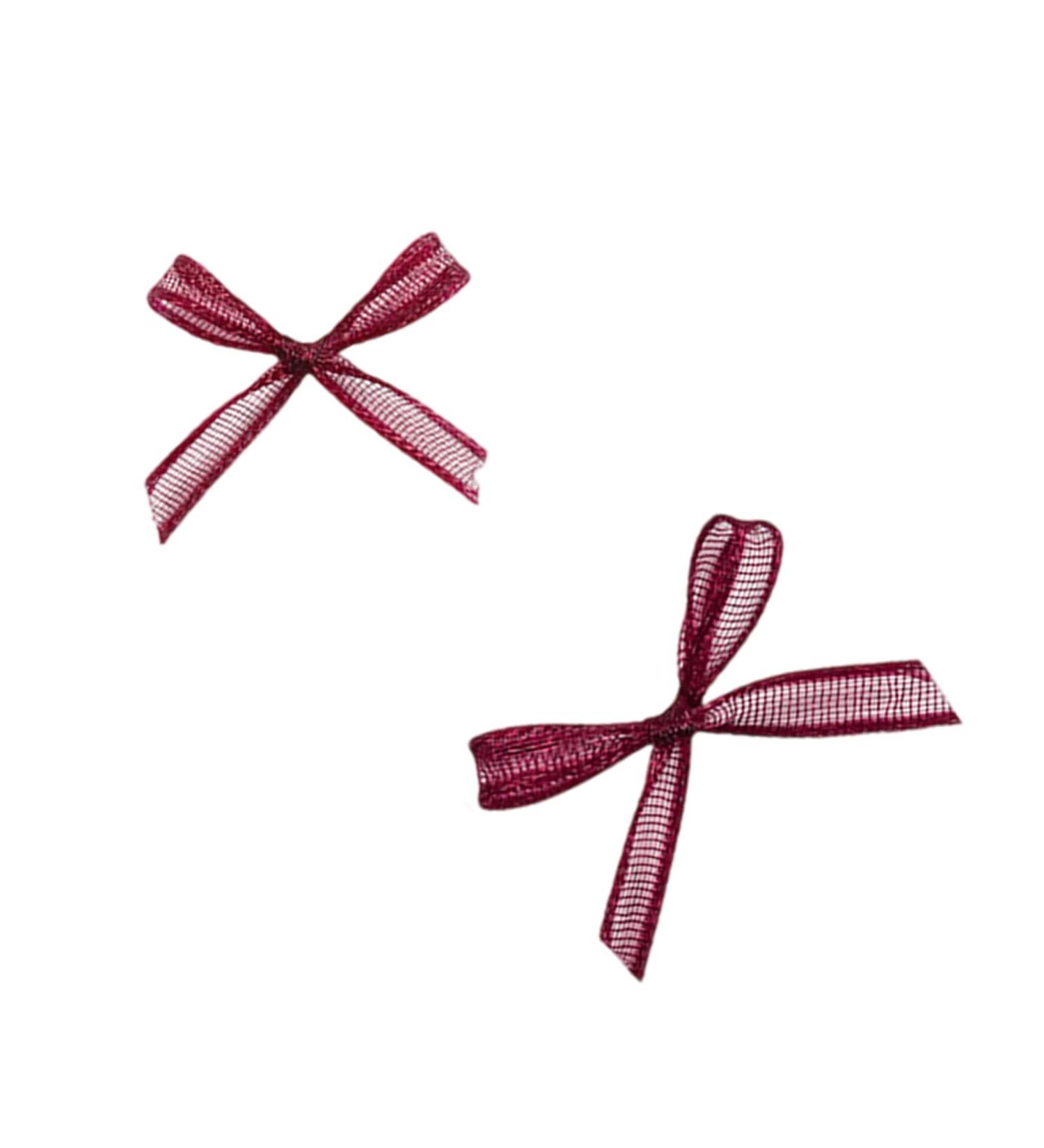 10x/set Organza Bowknot Nails Black White Nail Art Nail Art Decoration Nail Supplies for Salon 10x Nail Art Champagne Organza Bowknot Nails  - Buy Online on GoSupps.com