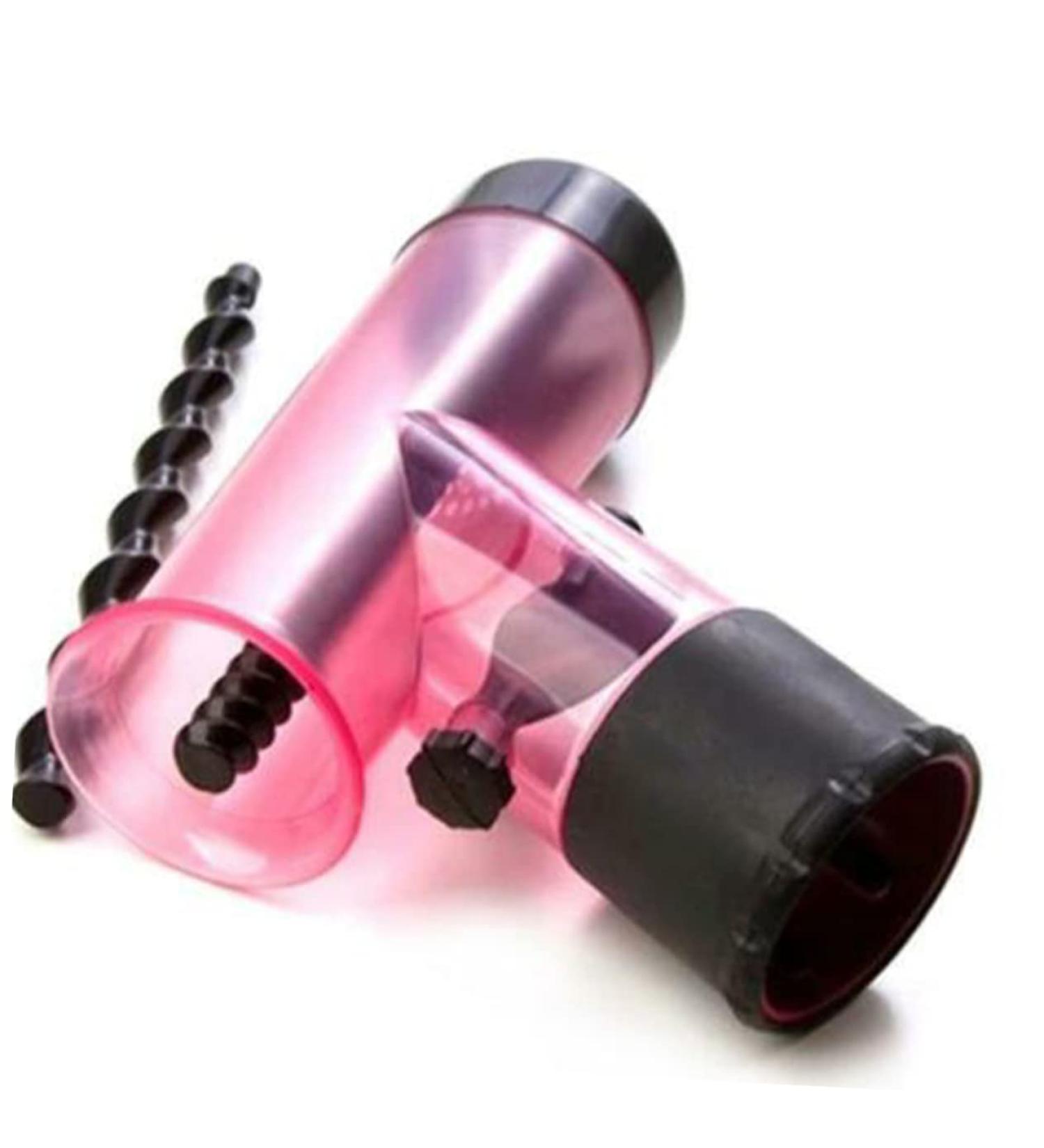 Baluue Hair Dryer Nozzle Curly Hair Roller Wave Hairdressing Tool Hair Dryer Curls Styling Connectors Rosy 1 - Buy Online on GoSupps.com