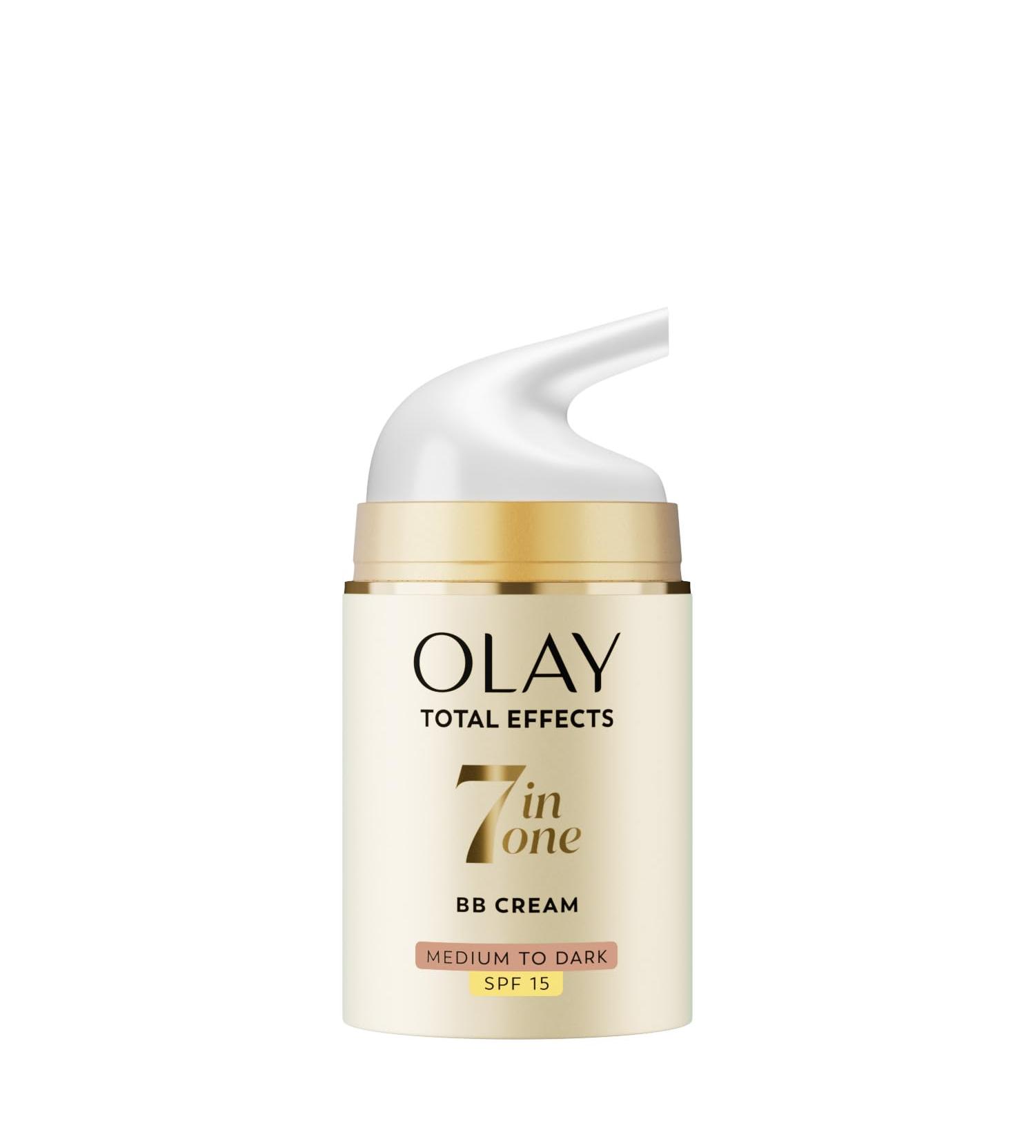 Olay Total Effects 7-in-1 BB Moisturiser Medium 50ml - Buy Online on GoSupps.com