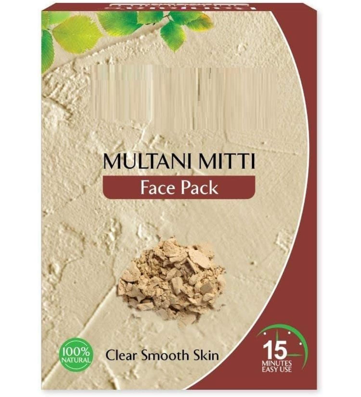 AHSD Face Pack Multani Mitti 100g Pack