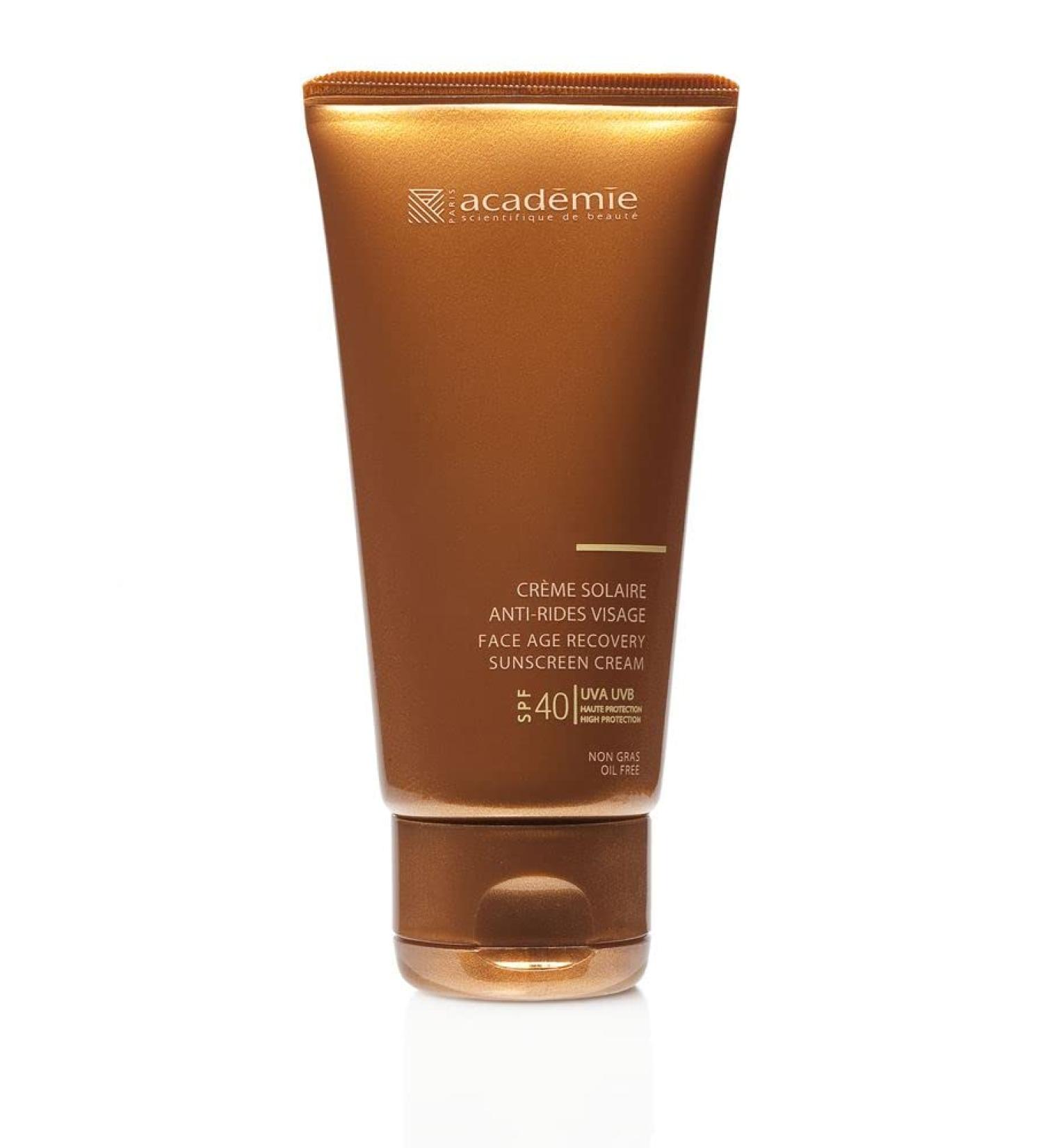 Academie Creme Solaire Anti-Rides Visage SPF 40 UVA/UVB 50 ml
