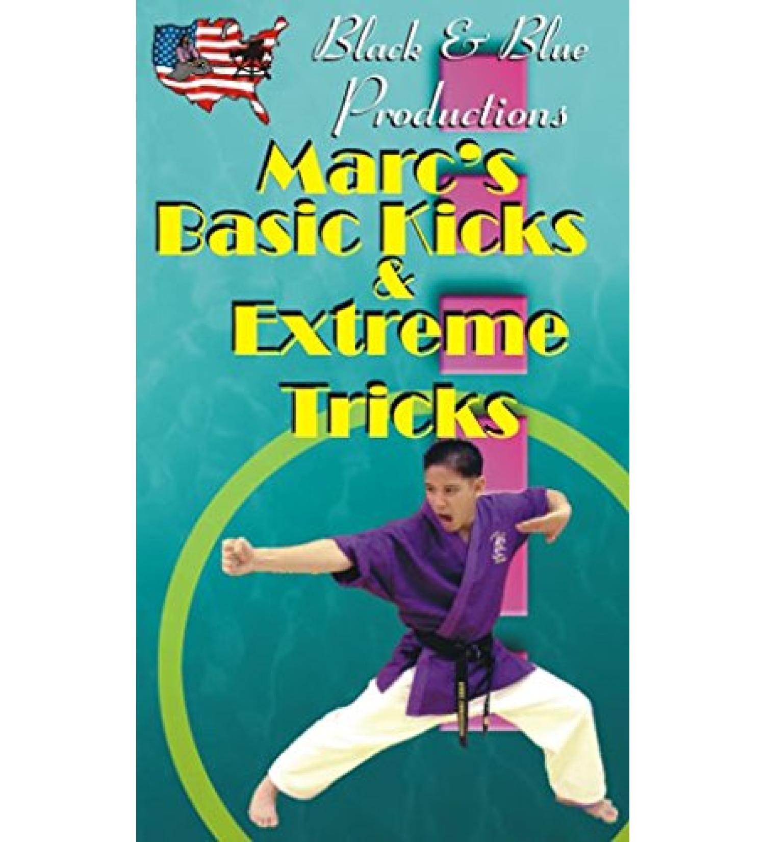 Marc Canonizado Karate Kicks & Extreme Tricks DVD martial arts tournament kata
