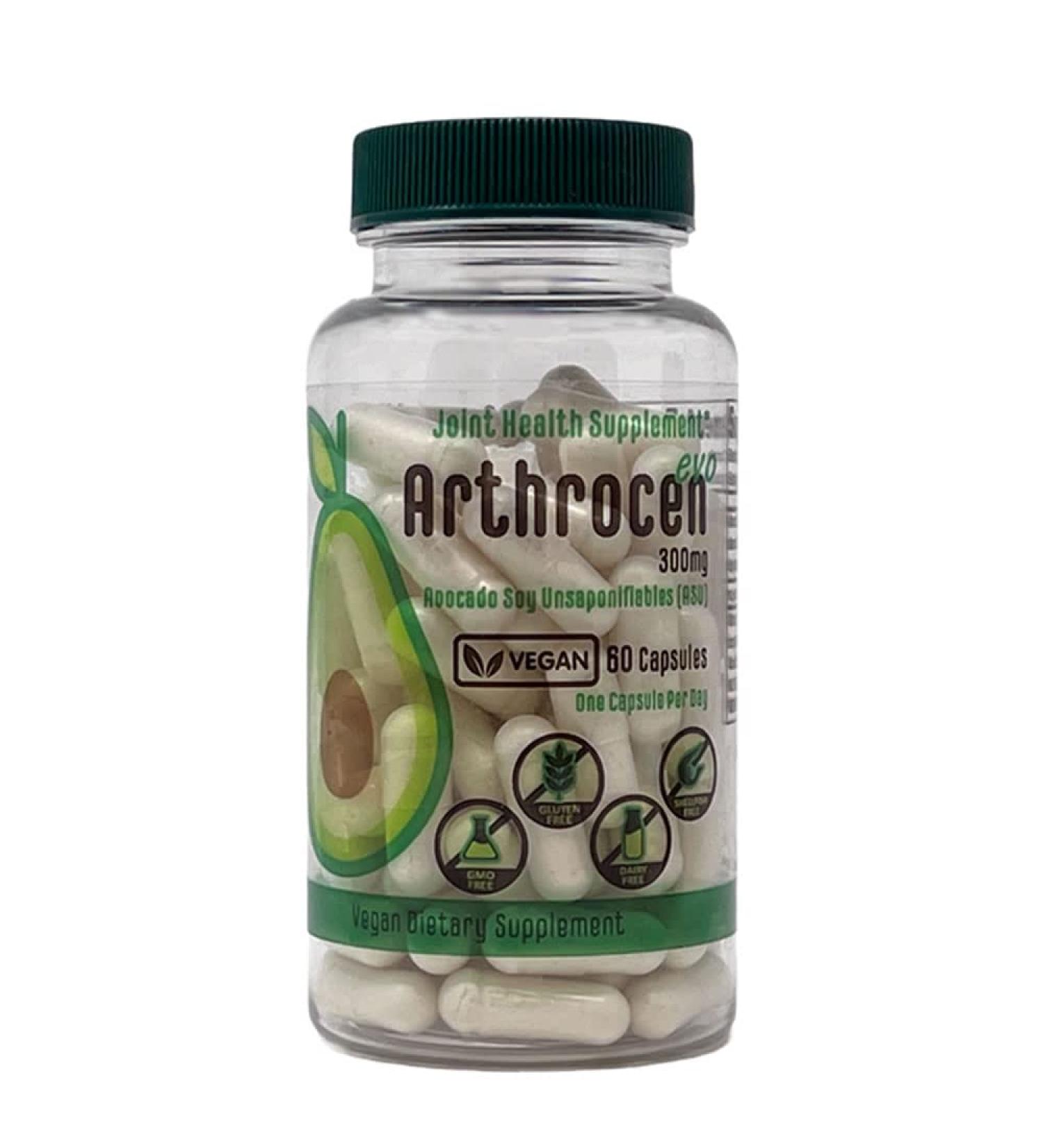 EVO Vegan Joint Health Supplement - 300mg Avocado Soy Unsaponifiable - 60 Day Supply - One Capsule Per Day - Vegan - 60 Count - Buy Online on GoSupps.com