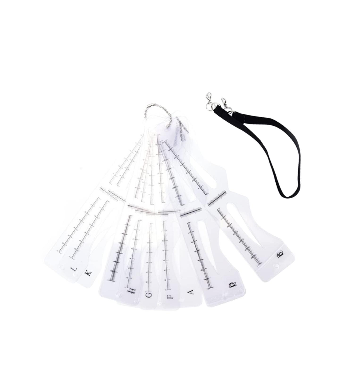 Angoily 1 Set Eyebrow Beauty Tools Eyebrow Cards Eyebrow Drawing Cards Template Eyebrow Shape Auxiliary Tool - Buy Online on GoSupps.com