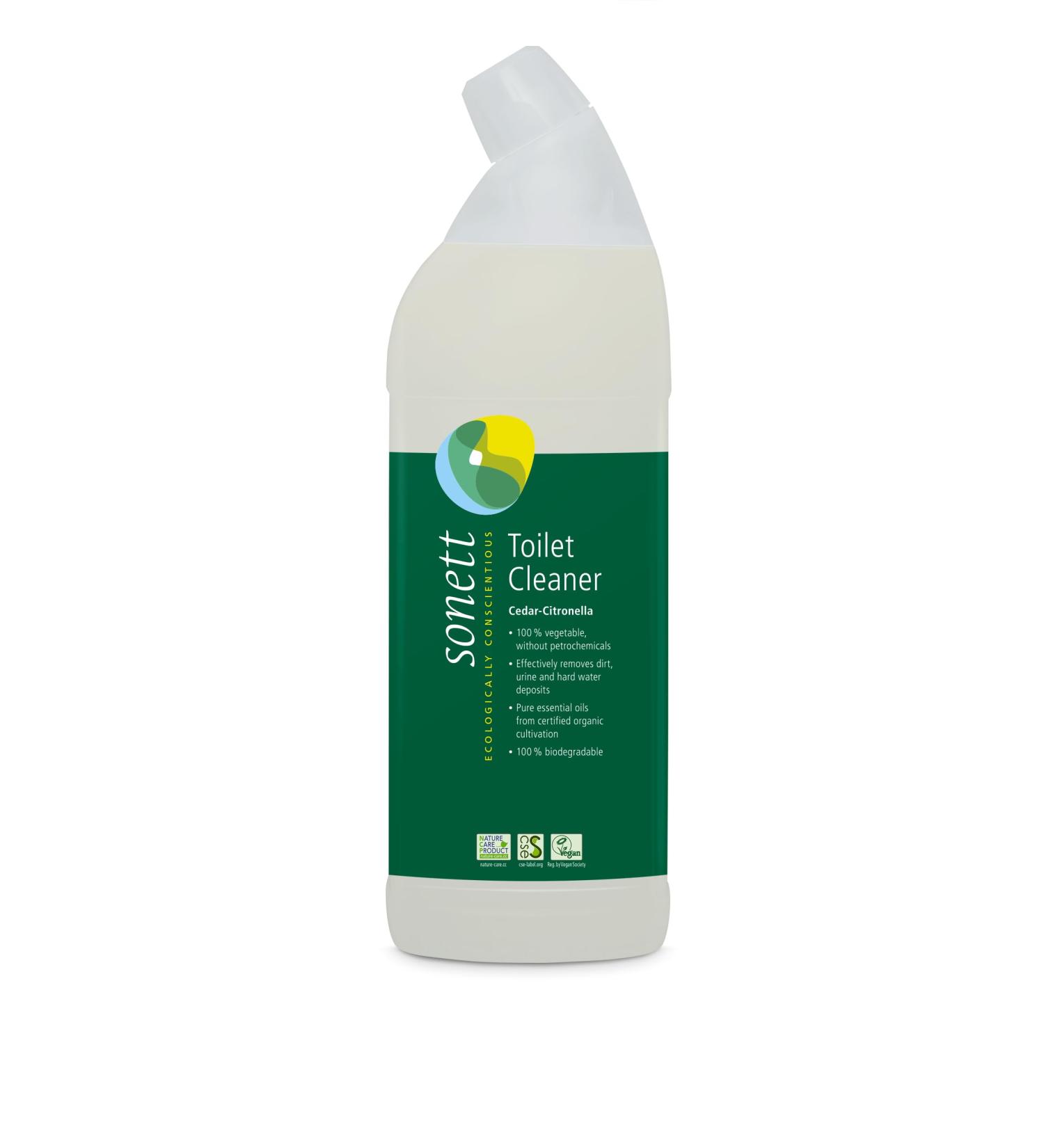 Sonett Organic Toilet Cleaner Cedar-Citronella - Eco-Friendly Natural 25 fl. oz (750 ml) | International Shipping - Buy Online on GoSupps.com