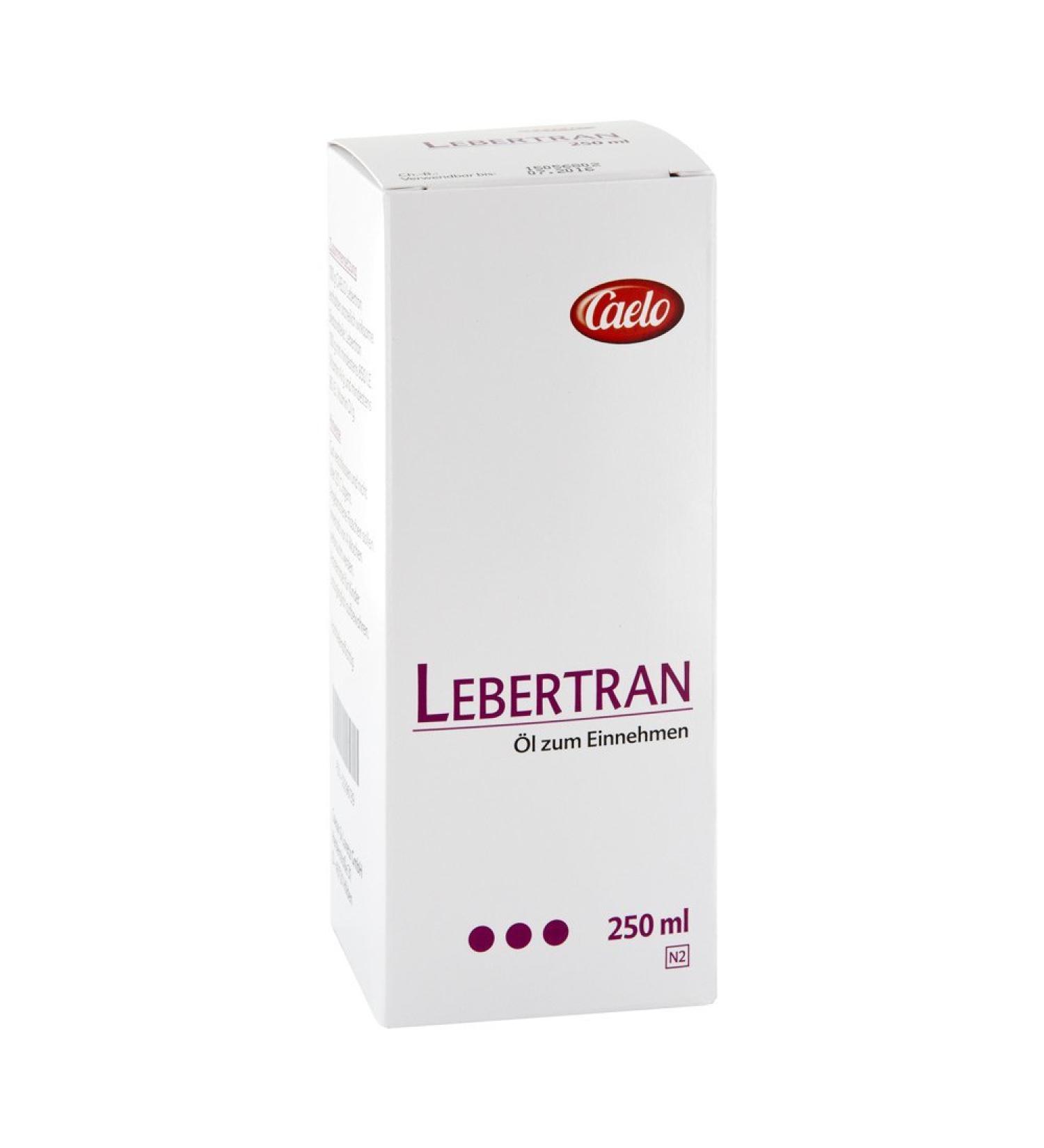 Lebertran Caelo HV pack 250 ml