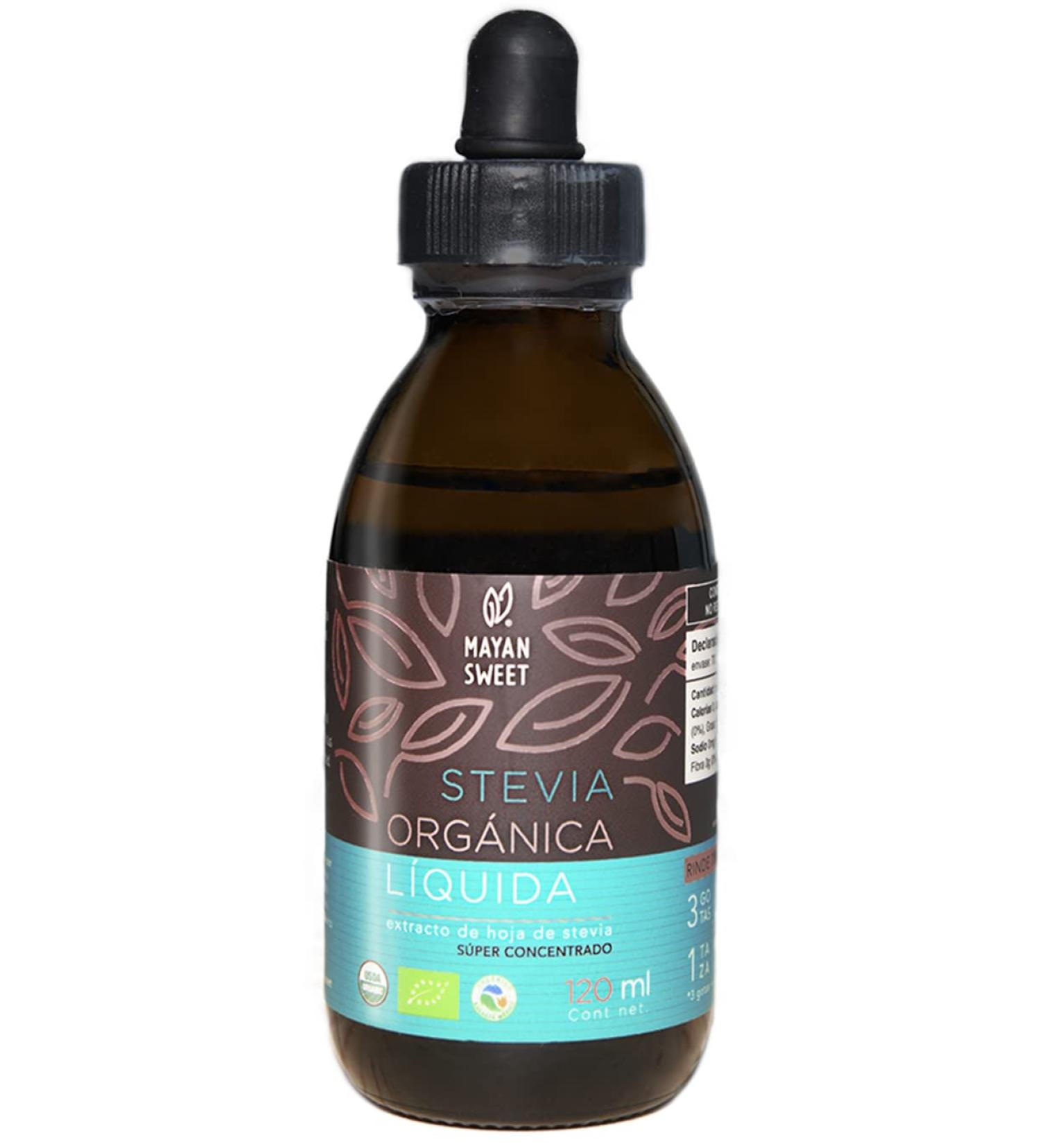 Organic Stevia Leaf Extract 4 oz - Sweeten 700 Cups Naturally | Pure Mayan Sweetness - Buy Online on GoSupps.com