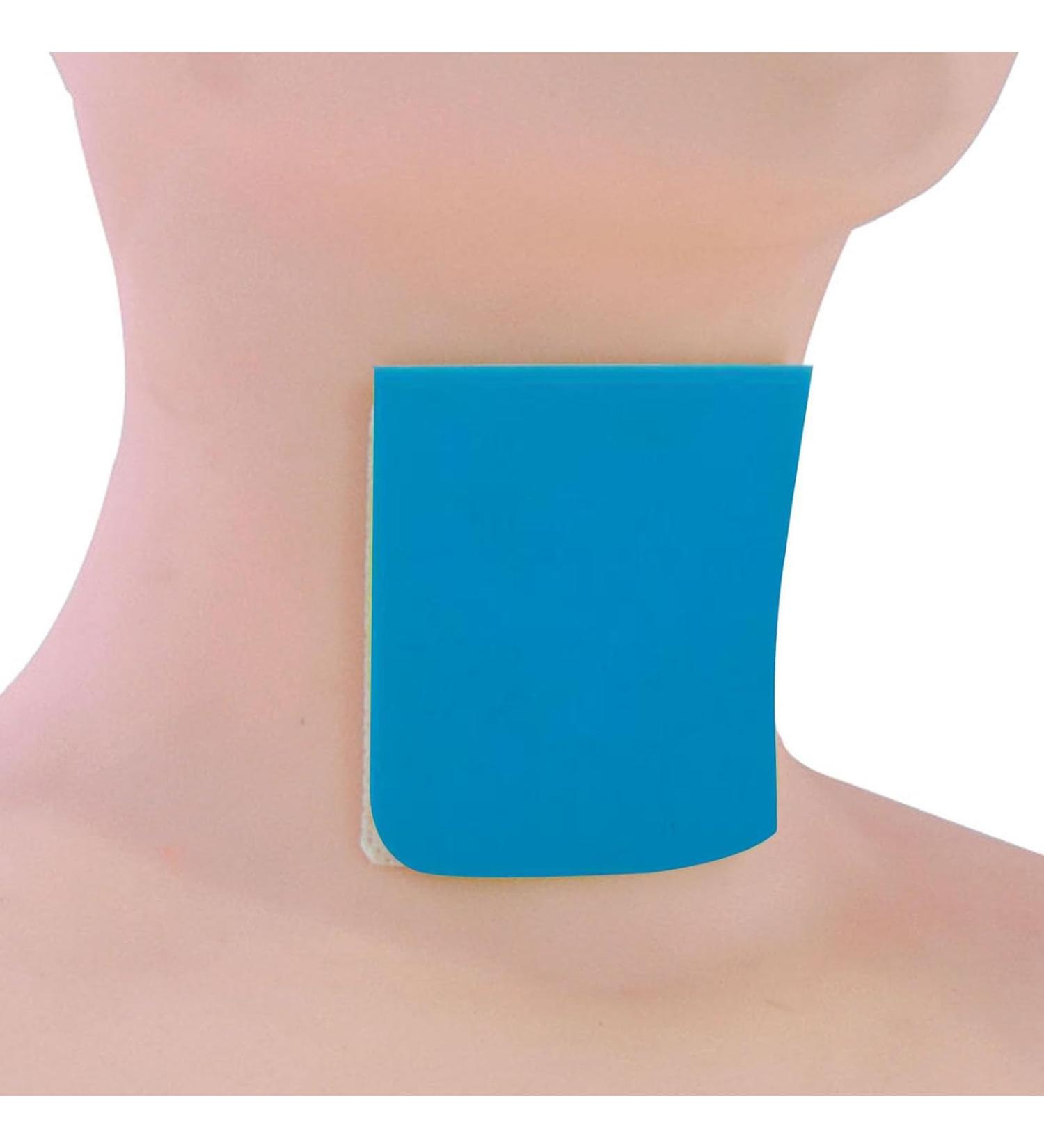 Buy Gnbow Breathable Neck Tube Stickers | Medical Stoma Protection Cover | 20 Pieces | Black & Blue | Health & Safety - Buy Online on GoSupps.com
