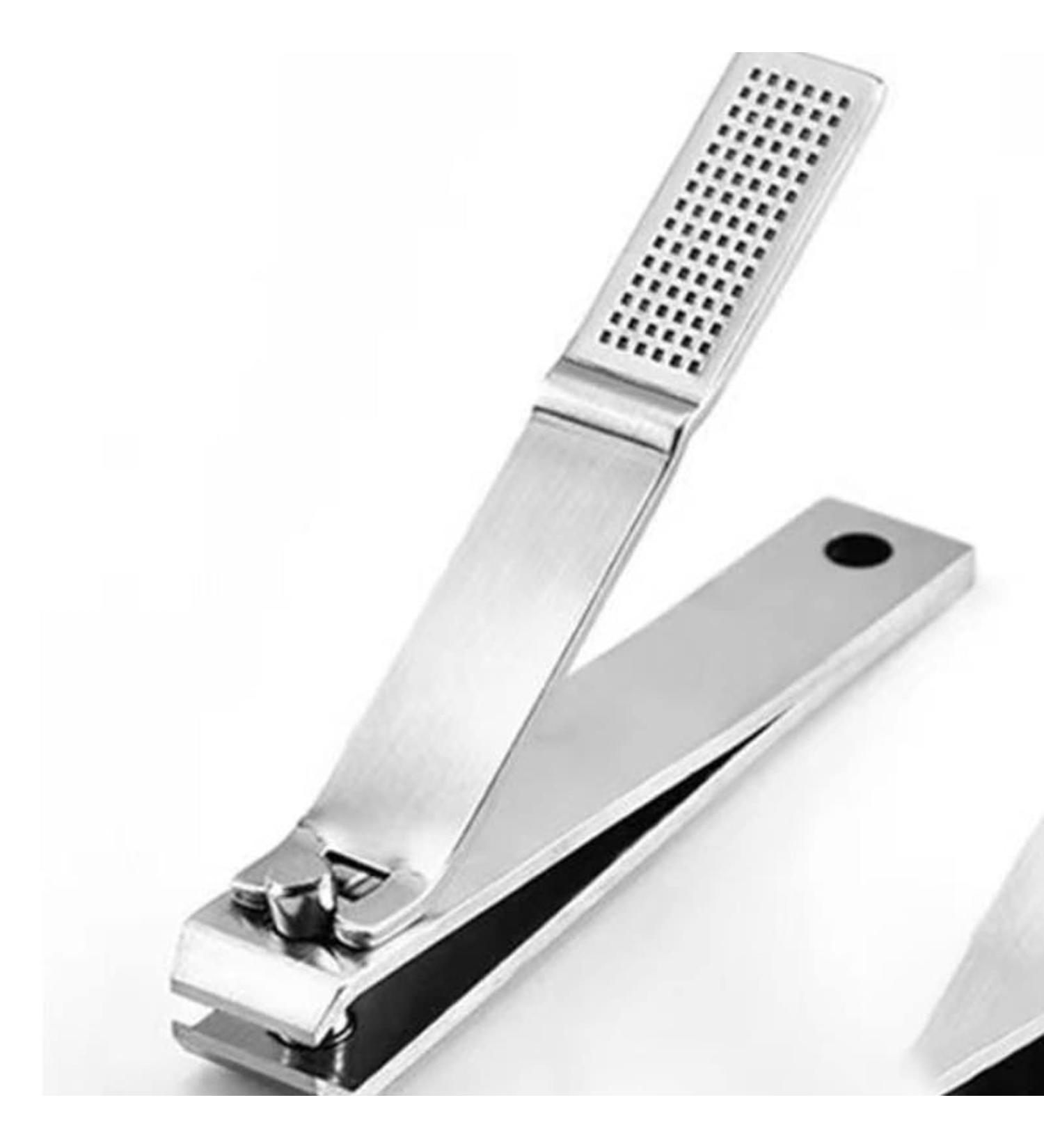 SVAASA Nail Clippers Nail Clipper Stainless Steel Nail Clipper Flat Oblique Mouth Size Combination Portable Nail Tool - Buy Online on GoSupps.com