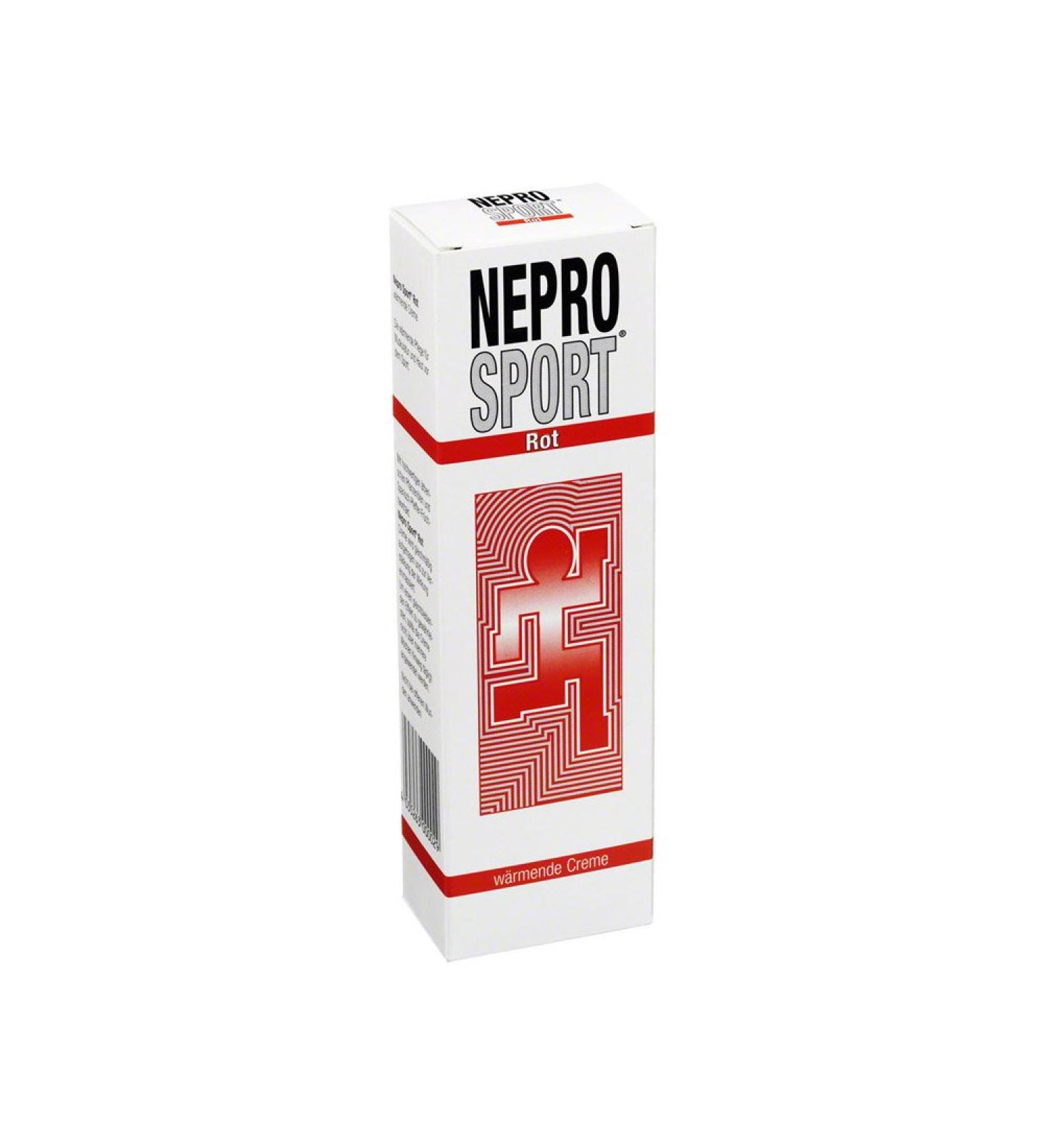 Neprosport cream red