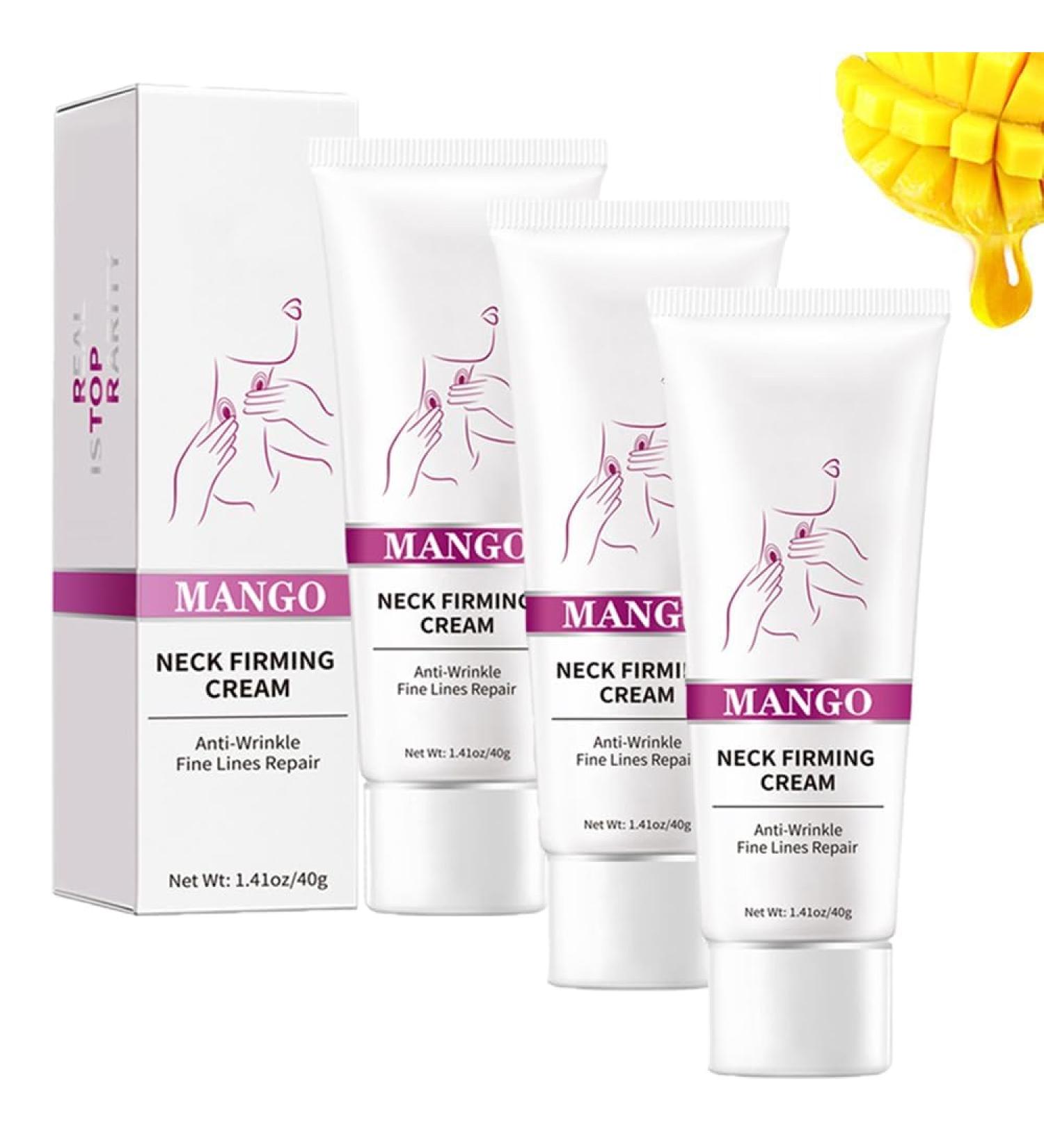 EXQST Mango Neck Firming Cream Mango Neck Firming Regenerating Cream Anti-aging firms sagging skin and reduces wrinkles - Buy Online on GoSupps.com