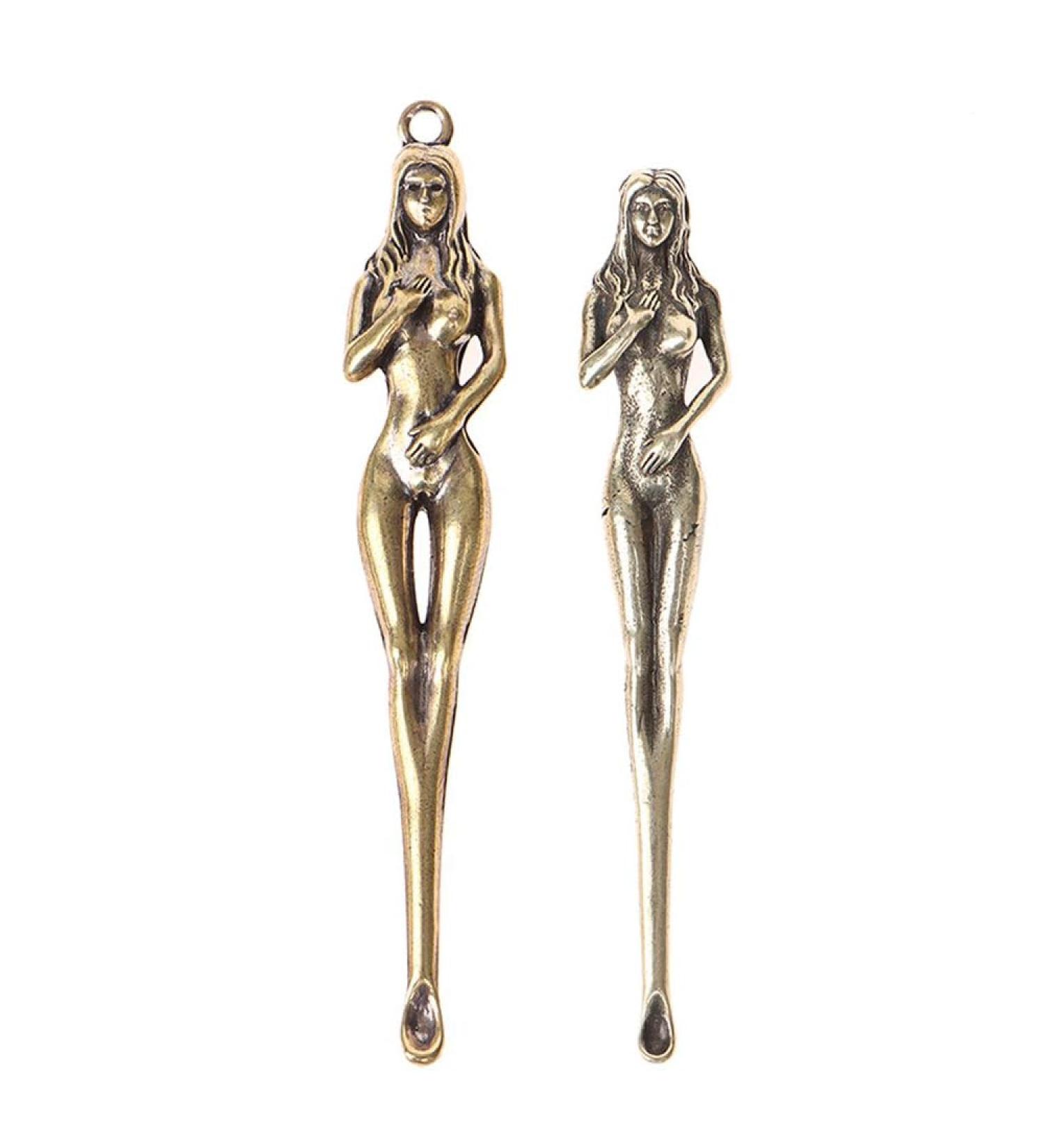 Leadigol Brass Ear Spoon - Gold Beauty Ear Pick & Earwax Cleaner Tool for Adults | Handmade Keychain Pendant - Buy Online on GoSupps.com