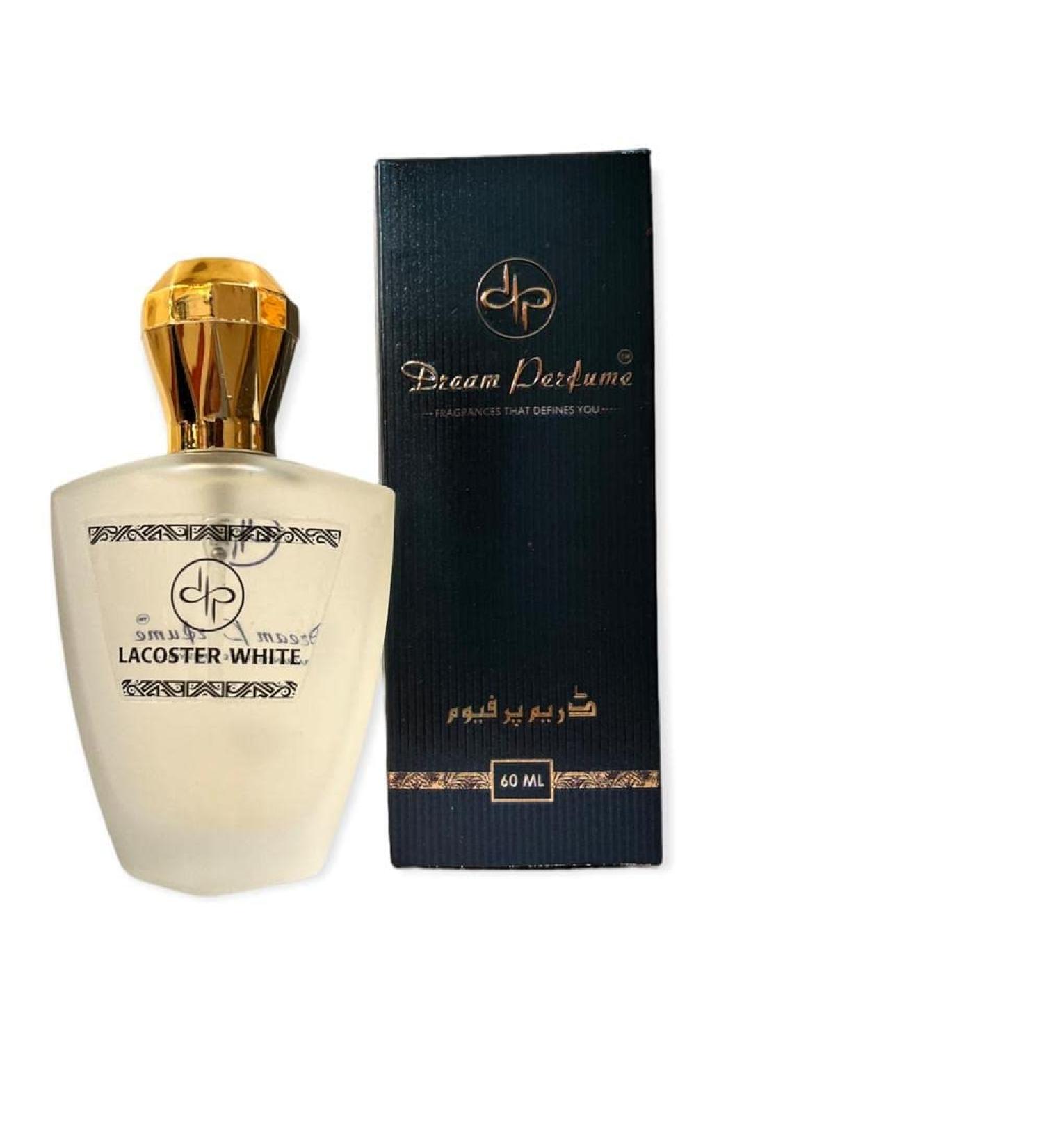 Lacoster White Fragrance that defines you Men Women Unisex Adult -60ml