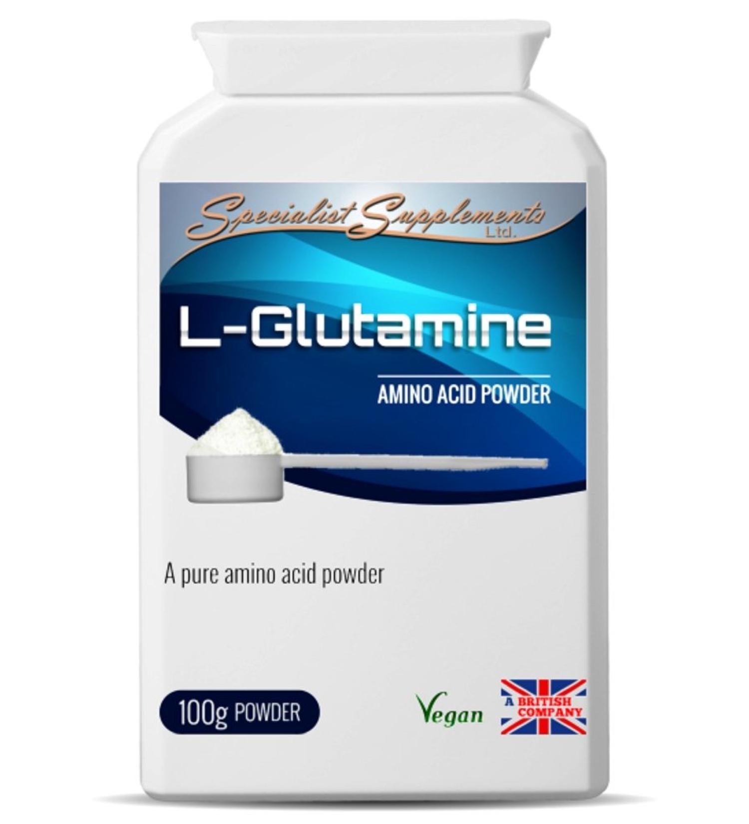 Specialist Supplements L-Glutamine Amino Acid Powder 100g