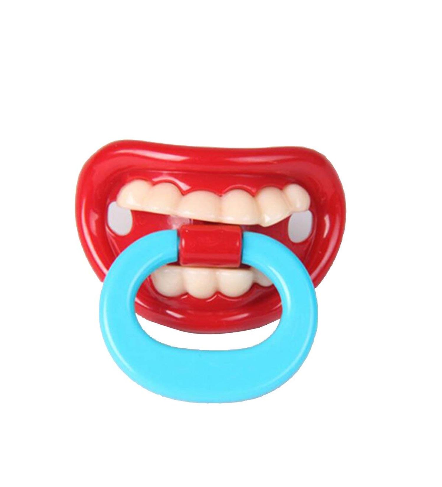 Greattangle Silicone Baby Pacifier - Funny Rabbit & Beard Design | Cute Baby Accessories for Teething Relief - Buy Online on GoSupps.com