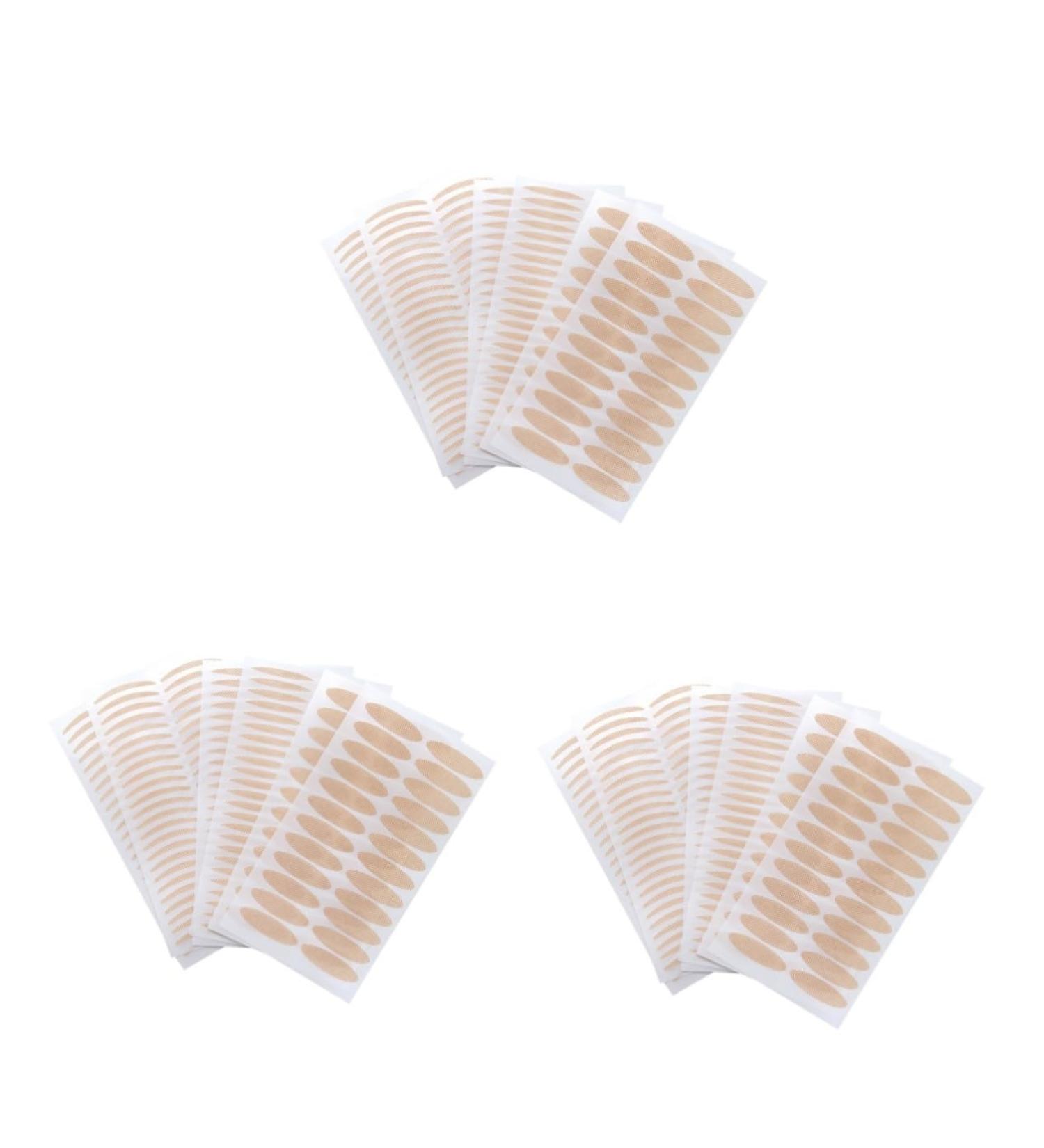 Healeved 180 Sheets Traceless Double Eyelid Sticker Eyelid Lifter Strips Transparent Eyelid Stickers One Side Eyelid Tape Self- Adhesive Invisible Tape Man Makeup Tools Natural - Buy Online on GoSupps.com