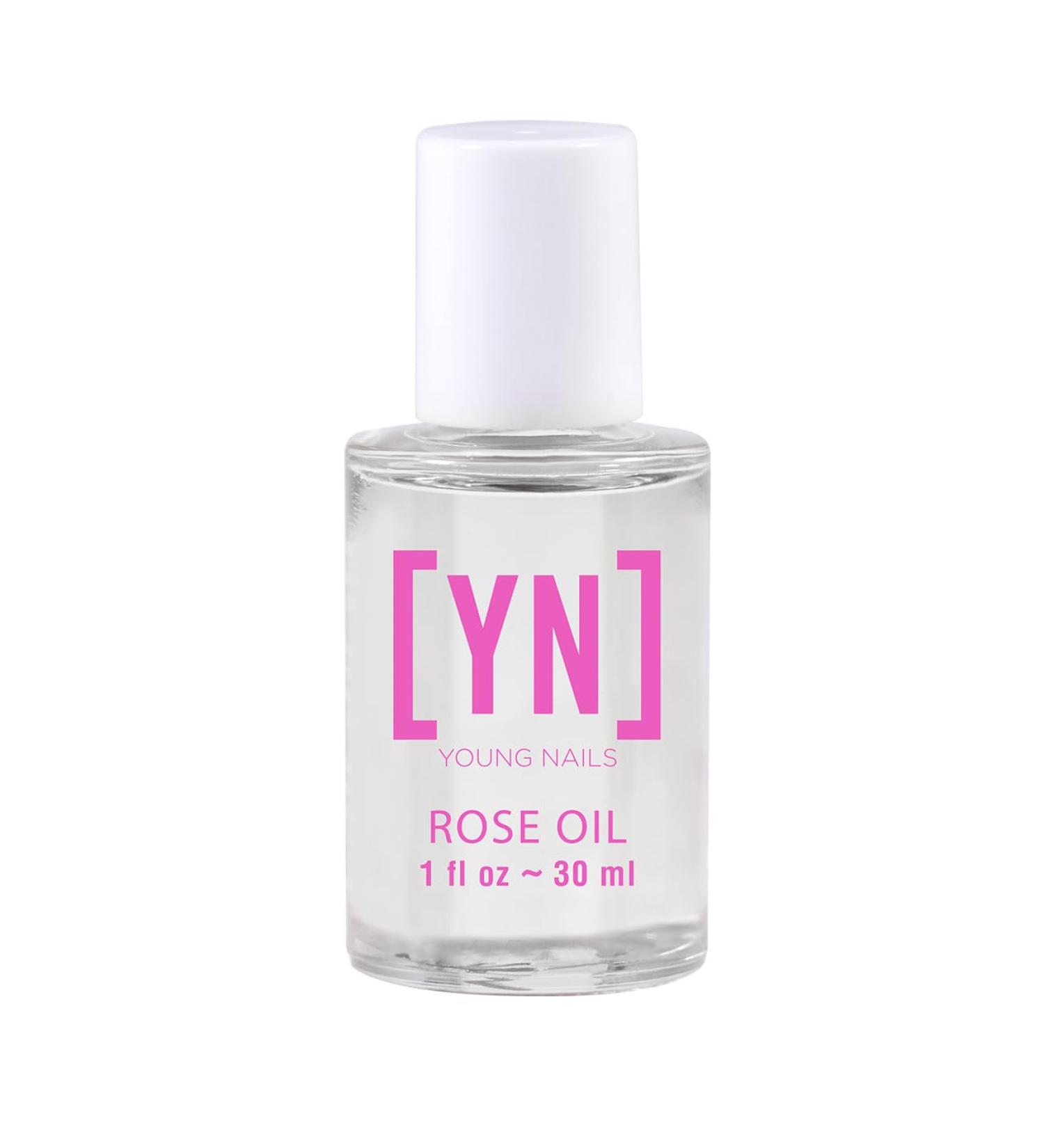 Young Nails Rose Cuticle Oil - Nourishing Nail Growth Oil Vitamin A & E Anti-Aging Conditioning Moisturizes/Strengthens Nails & Cuticles 1 oz Rose 1 Fl Oz (Pack of 1)