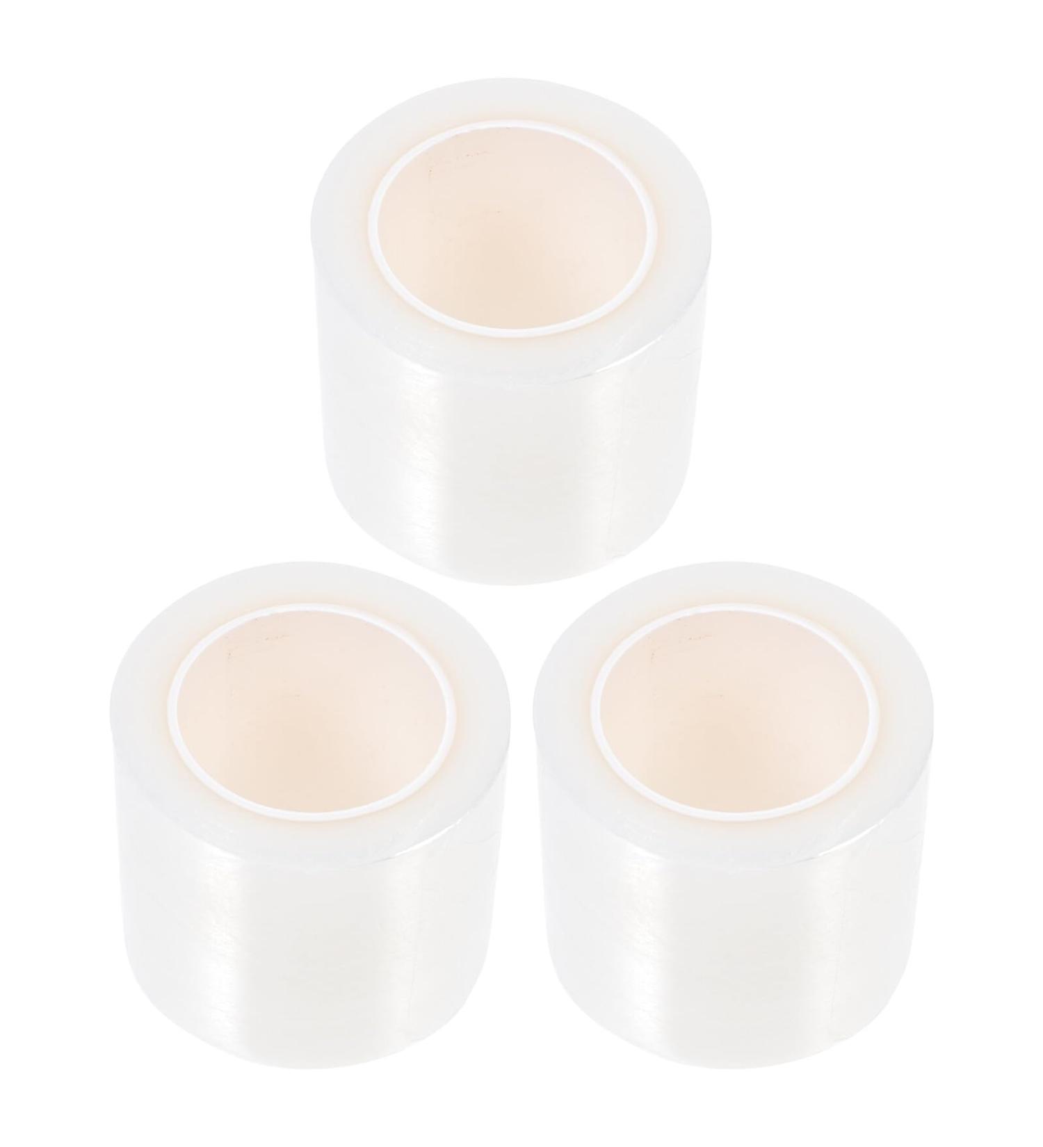 ABOOFAN Lot de 3 Films Plastiques Transparents 42mm 200m tirables Protecteurs Adh sifs pour Sourcils et L vres Usage Professionnel Salon de Tatouage - Buy Online on GoSupps.com