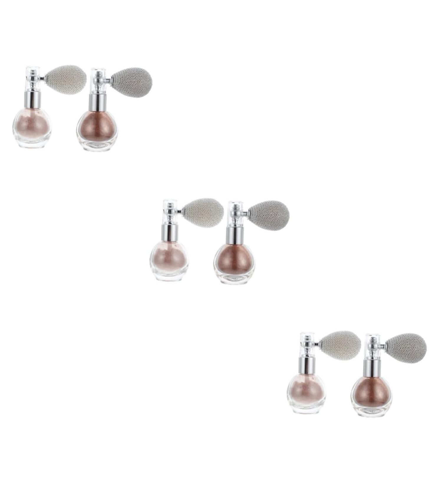 Beavorty 6 Pcs Spray Glitter Makeup Highlighters for Face Sparkle Highlighters Hair Highlighter Sprayer Blush 1 count (Pack of 1) Assorted Colorx3pcs - Buy Online on GoSupps.com