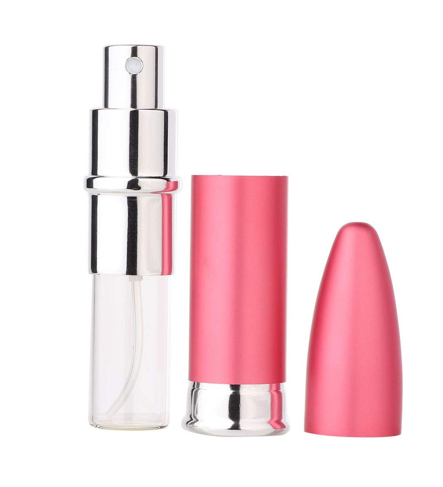 Verdant Touch Perfume Spray Bottlem Spay Bottle Portable Mini Refillable Perfume Atomizer Spray Bottle 12ML Pink Empty Perfume Bottle - Buy Online on GoSupps.com