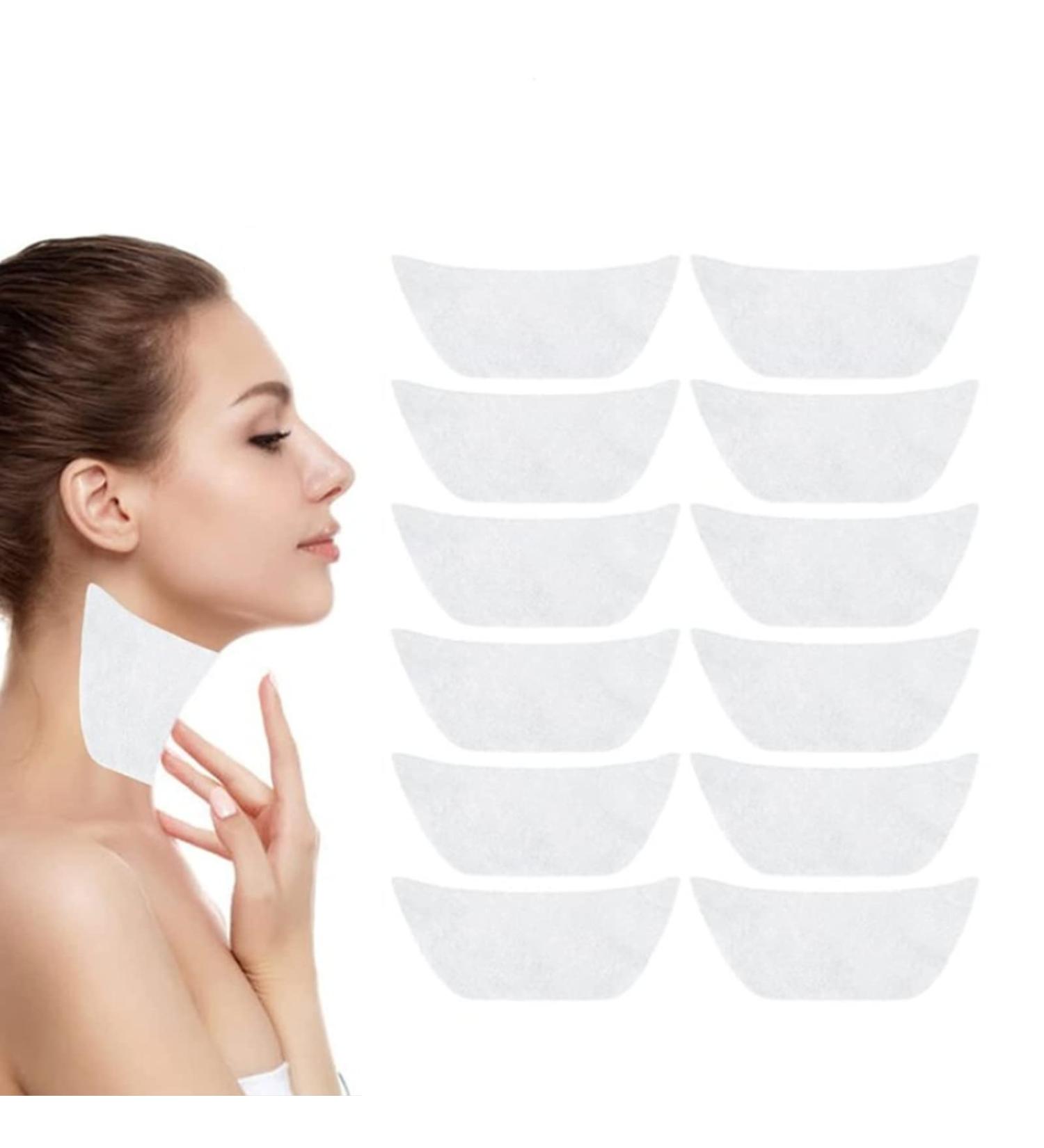 100 Sheets Disposable Neck Mask Paper - Ultra Thin Silk DIY Skin Care Pads for Moisturizing & Firming - Buy Online on GoSupps.com